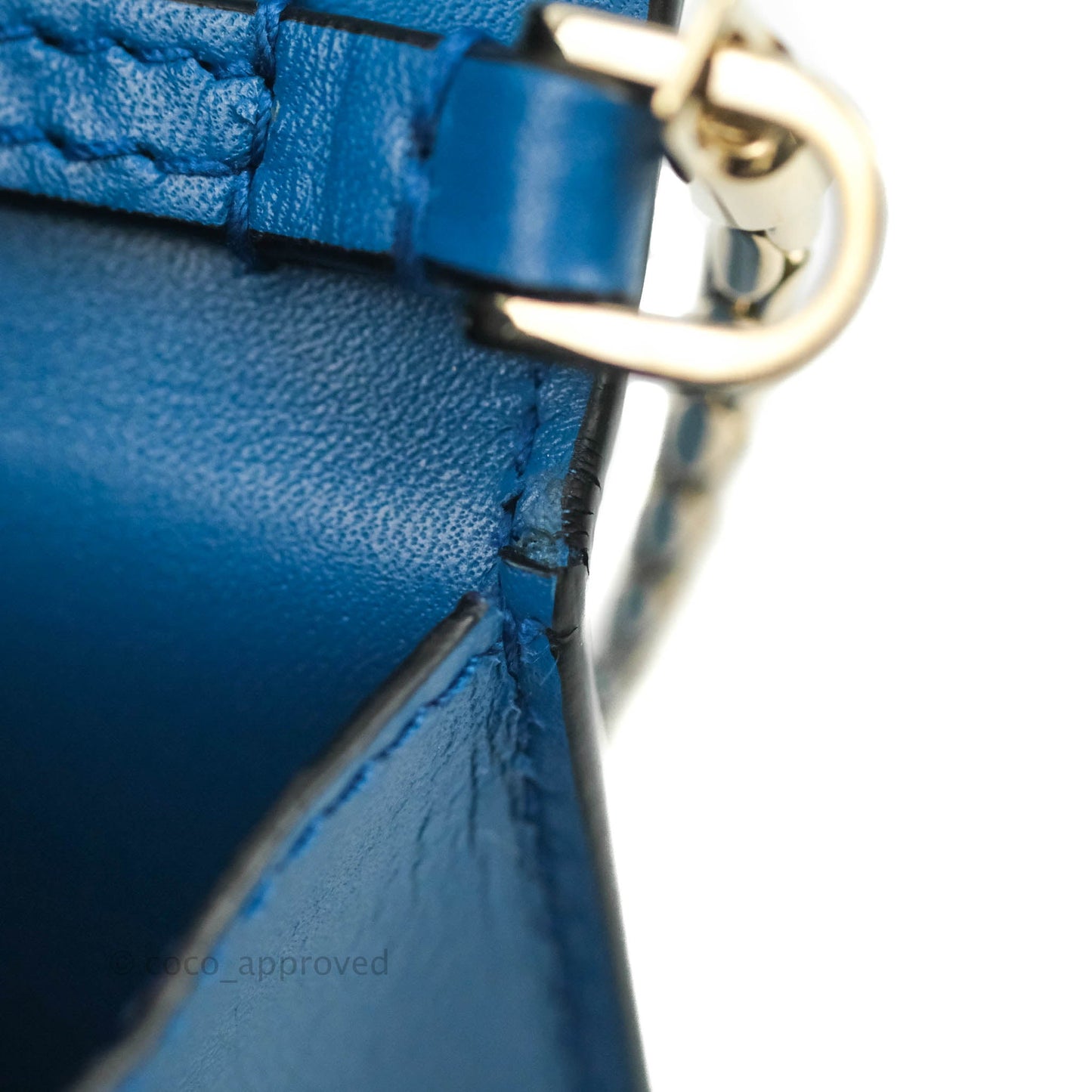 Bvlgari Serpenti Forever Mini Bag in Blue Gold Hardware