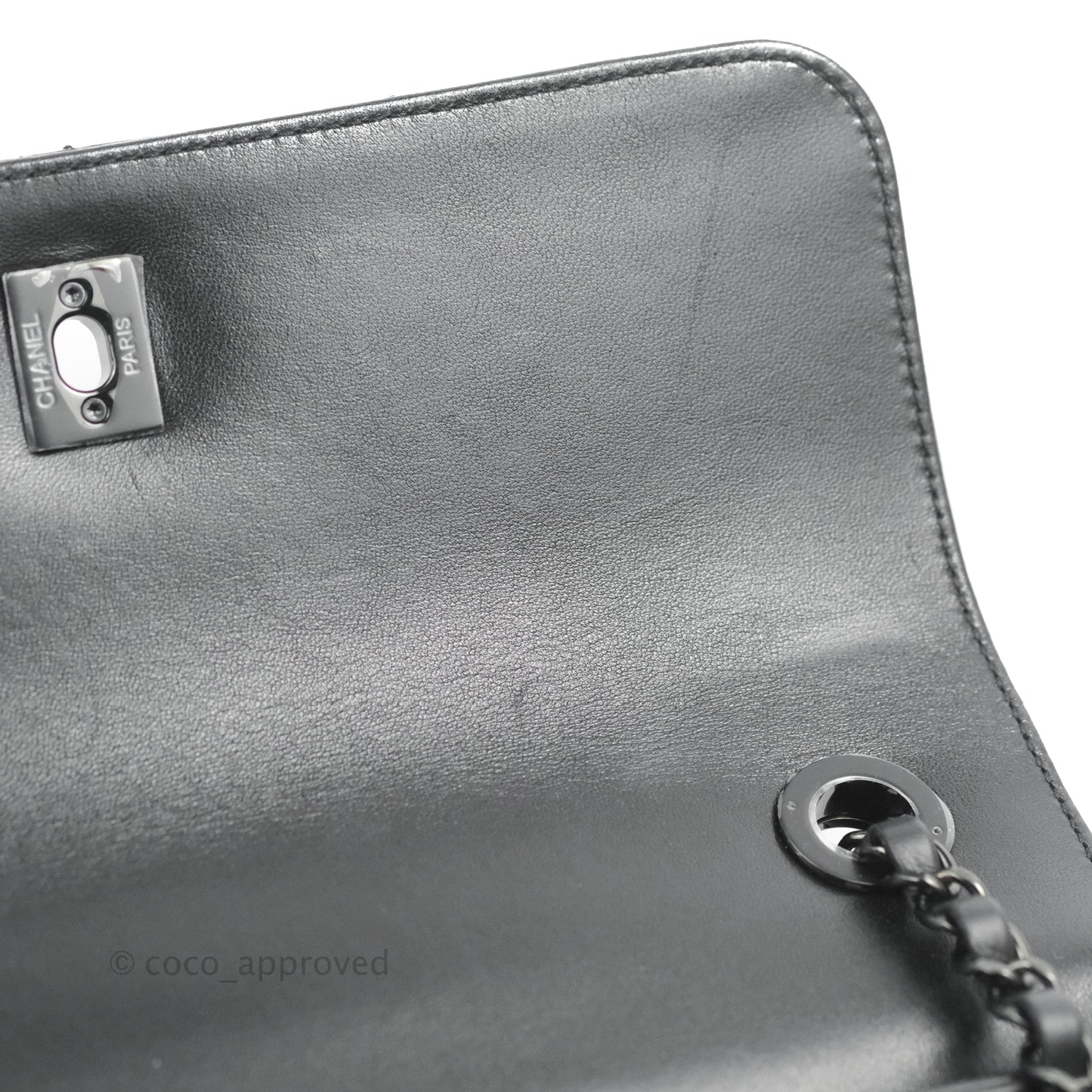 Chanel Trendy CC Small So Black Lambskin