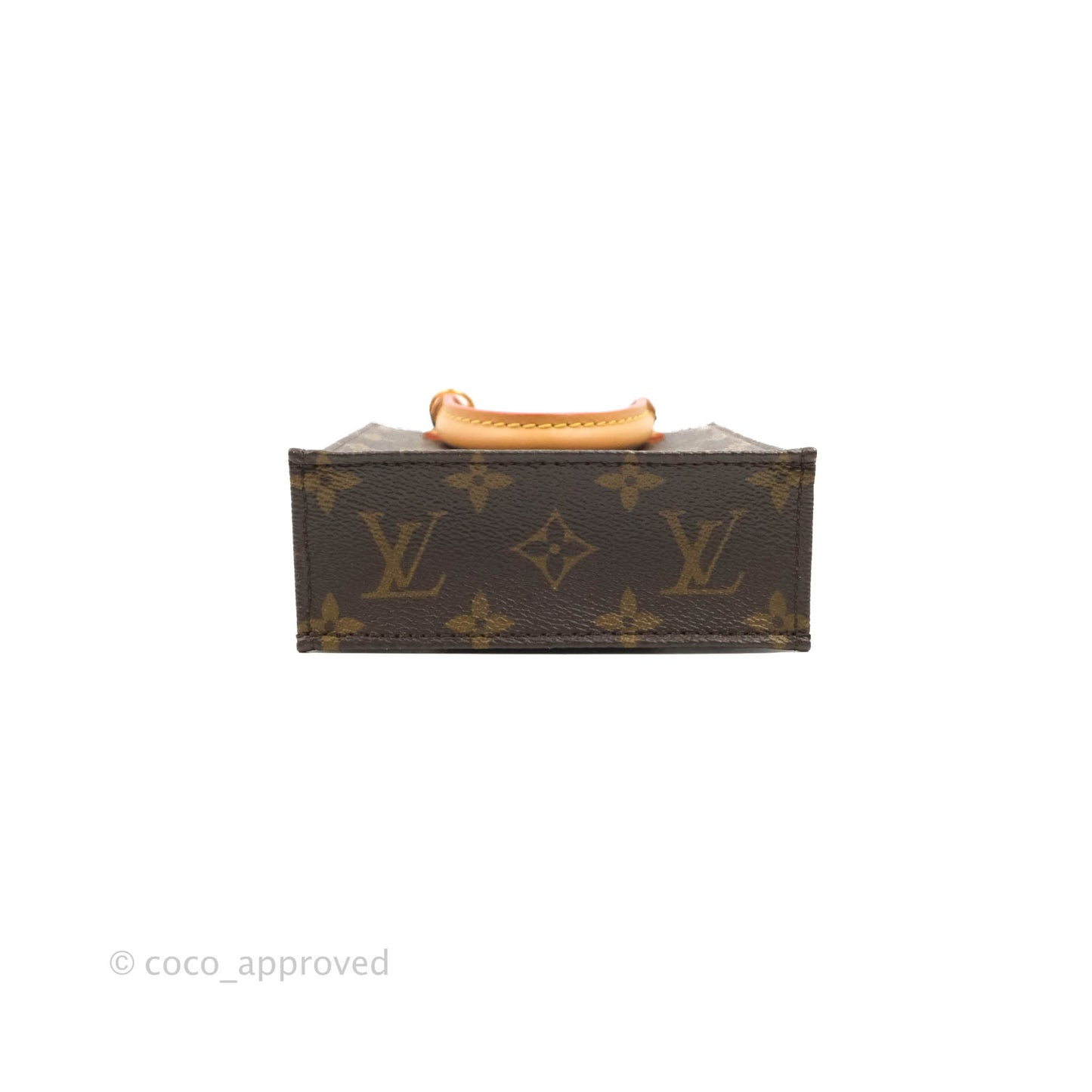 Louis Vuitton Monogram Canvas Petit Sac Plat bag