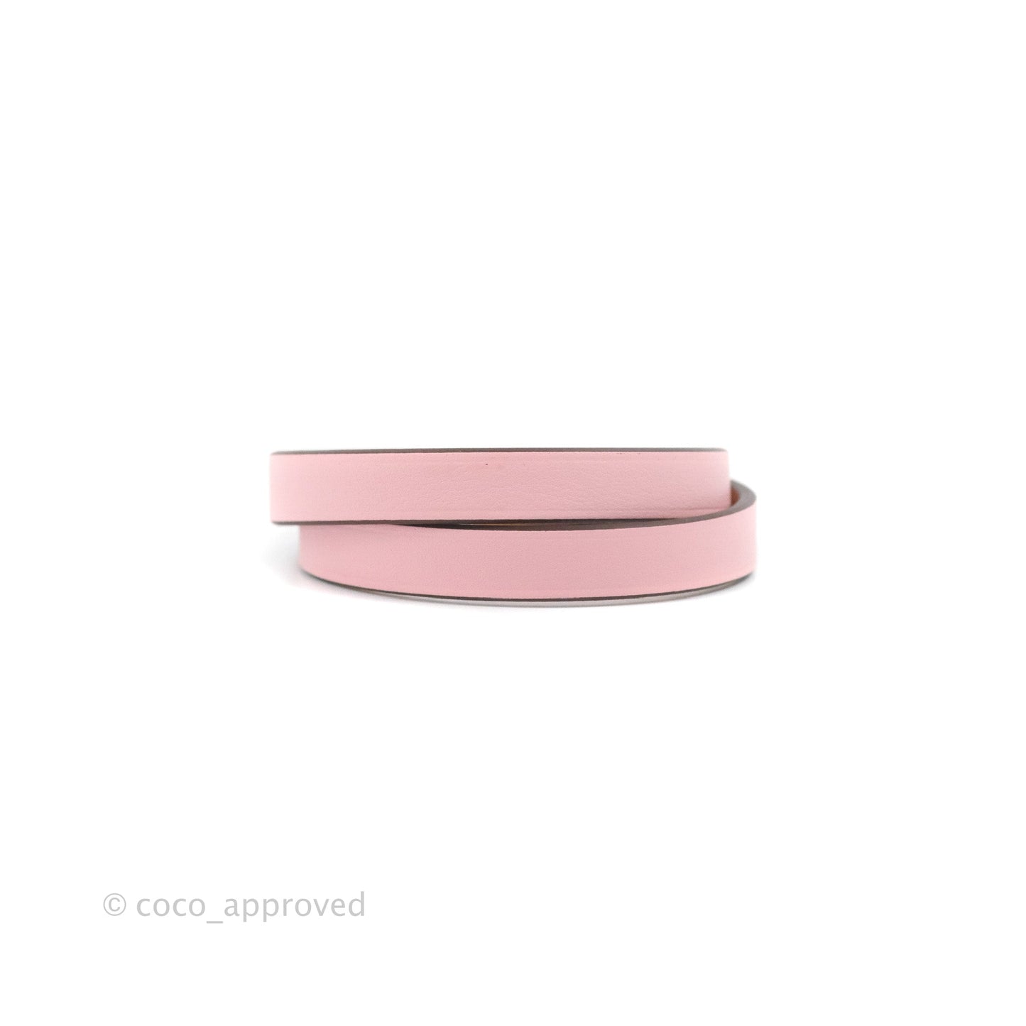 Hermès Kelly Double Tour Bracelet Rose Swift Gold Hardware