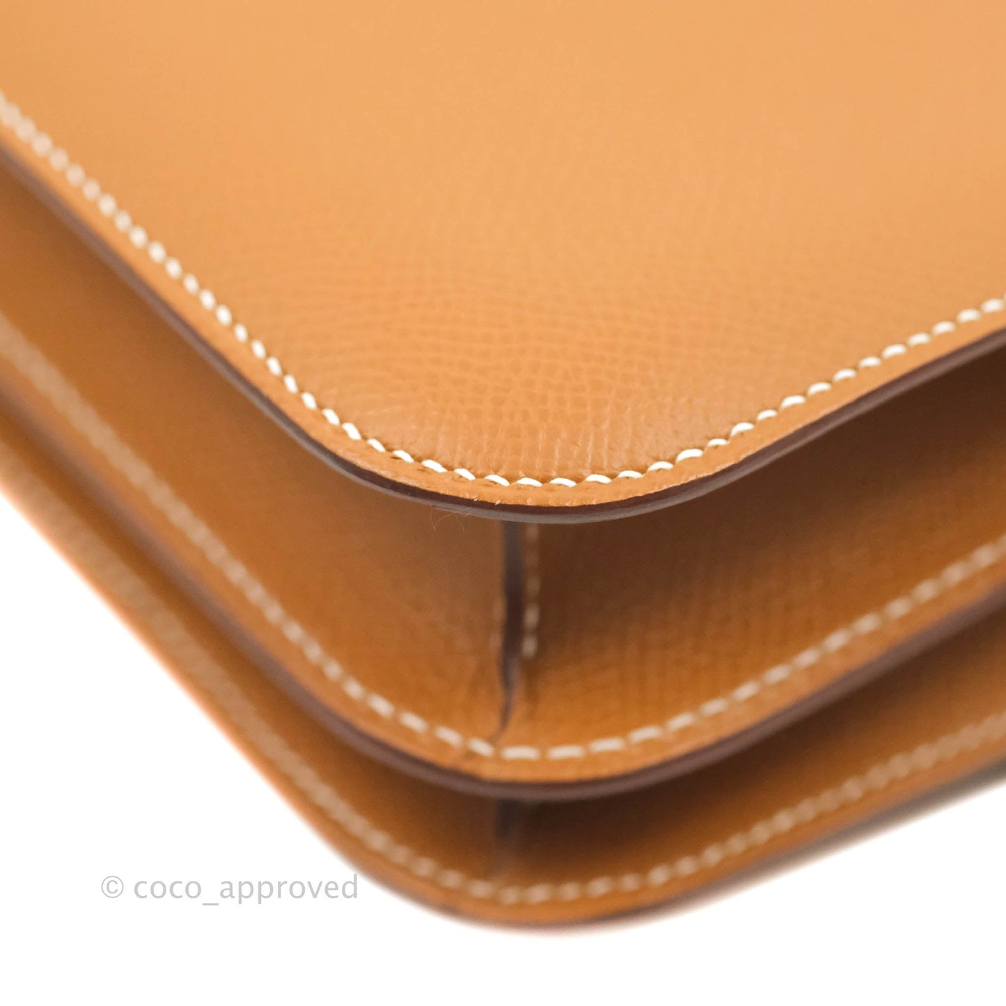 Hermès Constance Mini 18 Gold Epsom Gold Hardware