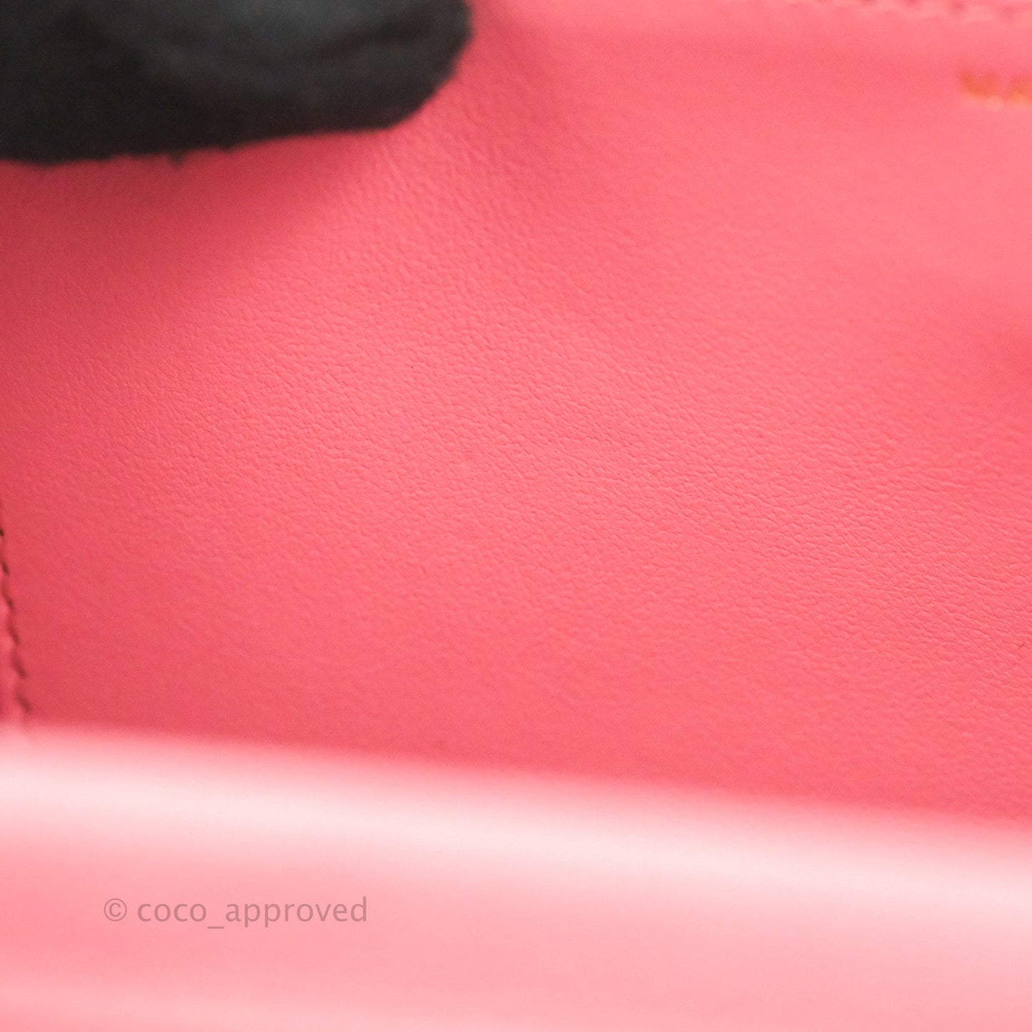 Chanel Quilted Classic Wallet on Chain WOC Pink Caviar Gold Hardware