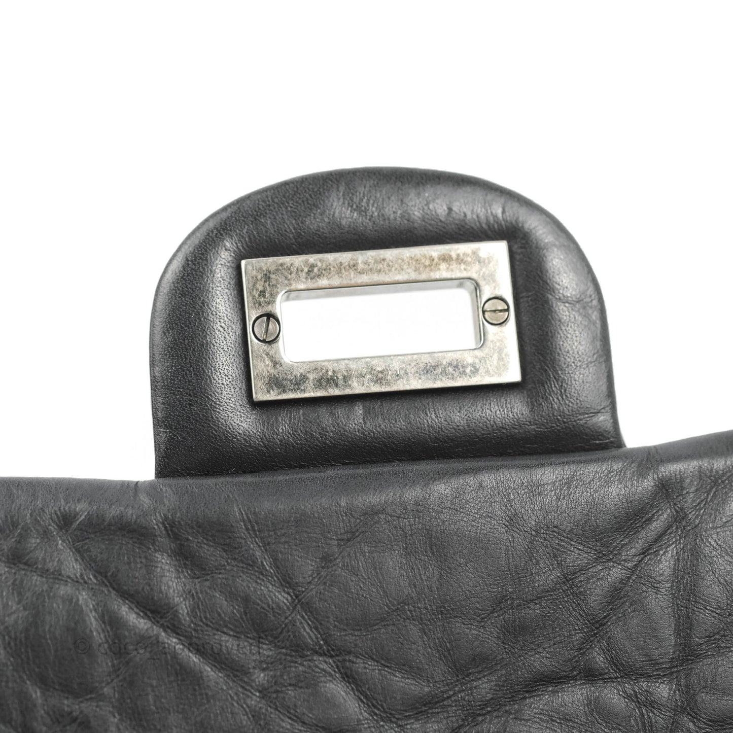Chanel Reissue 226 Quilted Flap Black Aged Calfskin Ruthenium Hardware