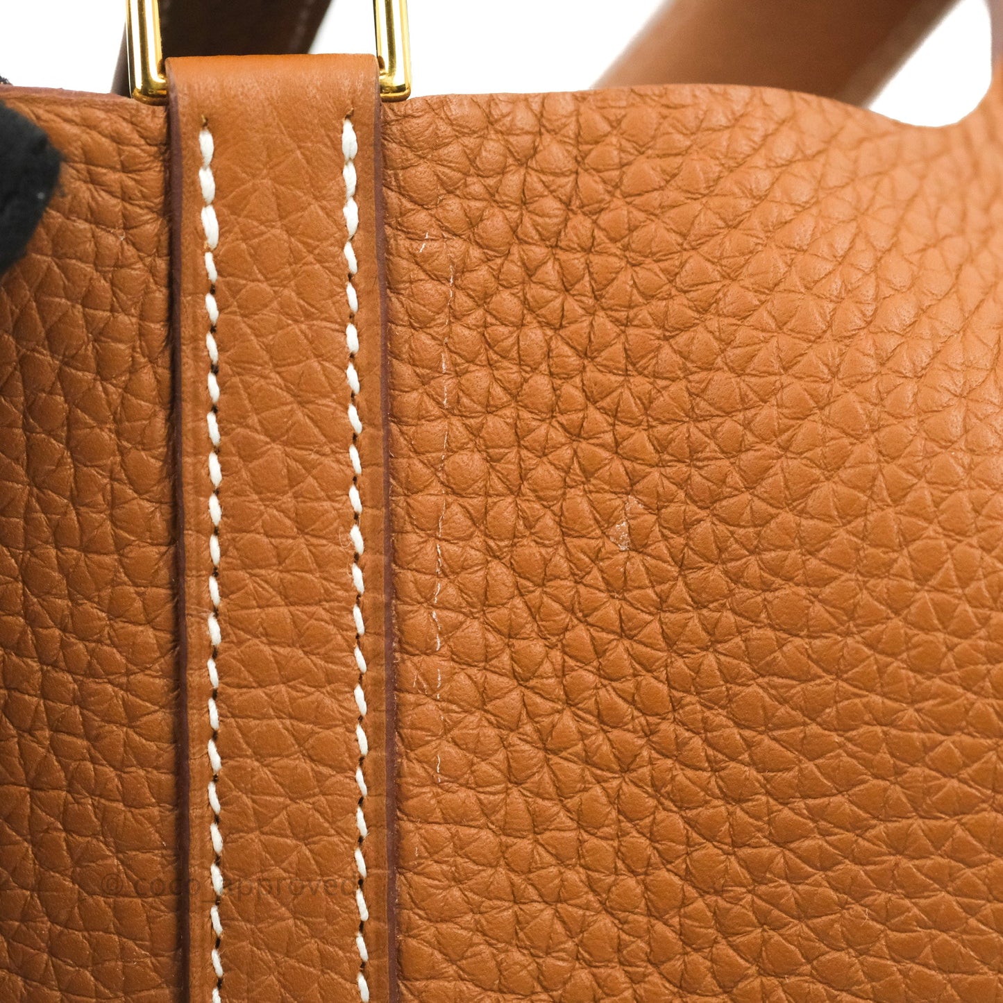 Hermès Picotin Lock 18 PM Gold Clemence Gold Hardware