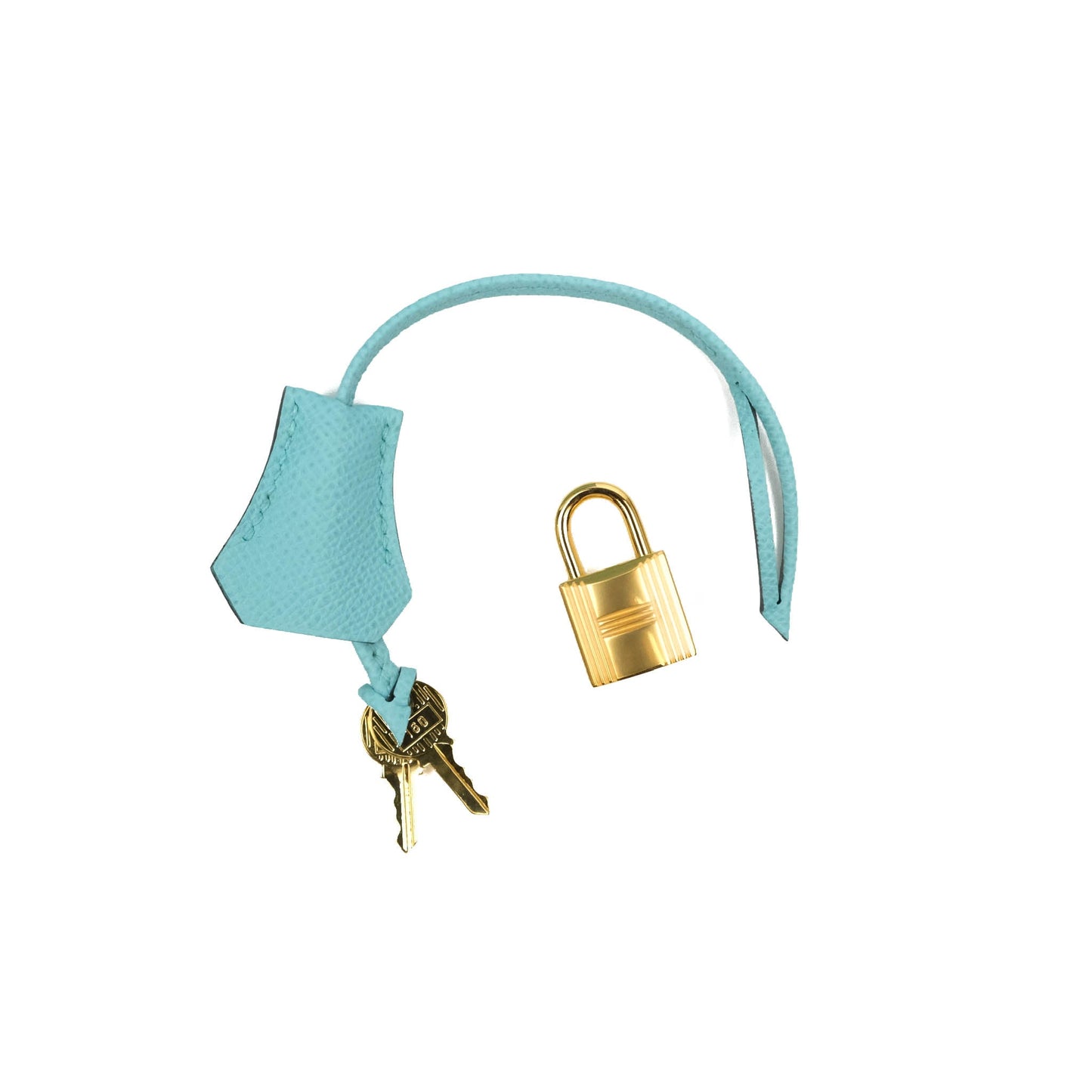 Hermès Sellier Kelly 28 Veau Epsom Bleu Atoll Gold Hardware
