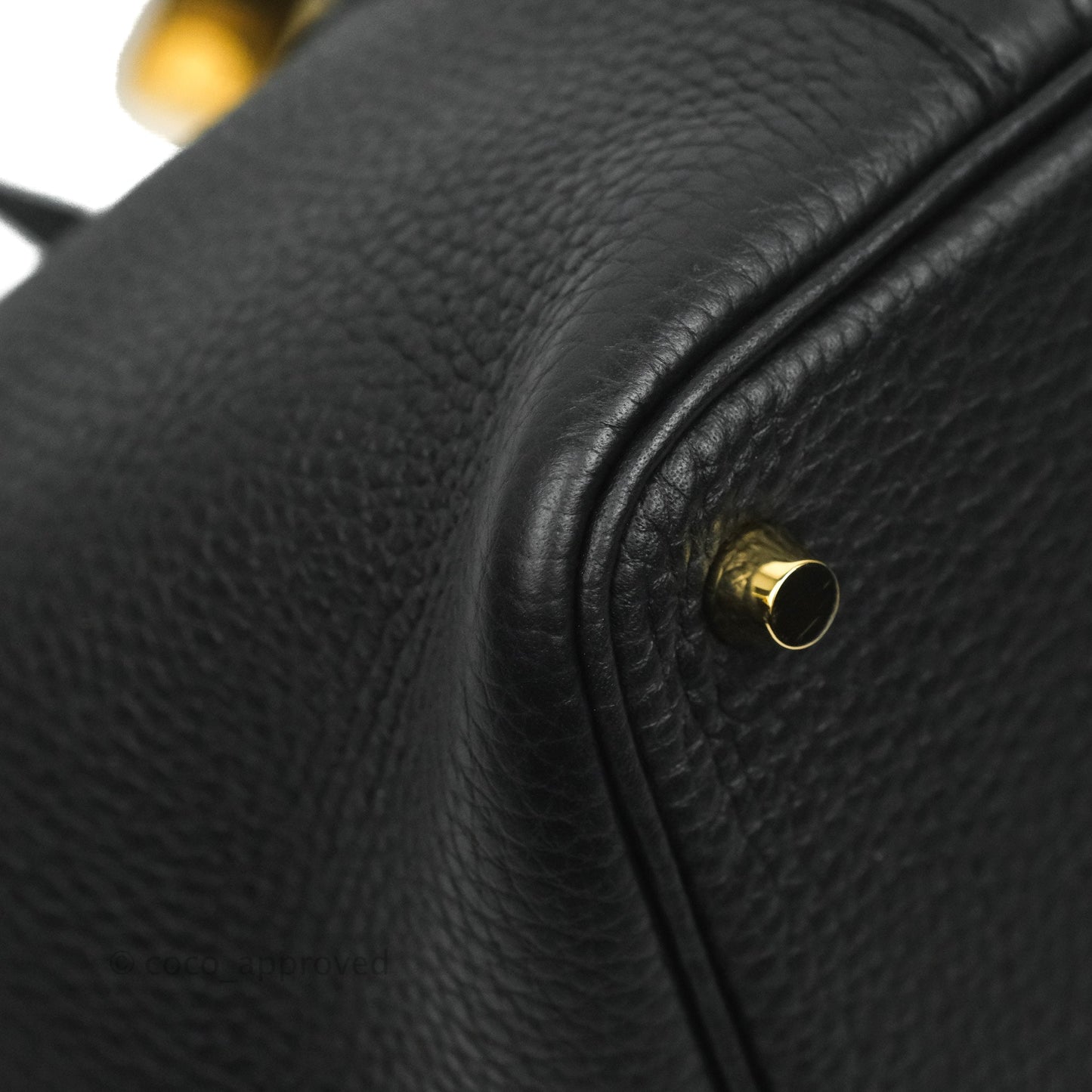 Hermès Picotin Lock 18 Black Clemence Gold Hardware