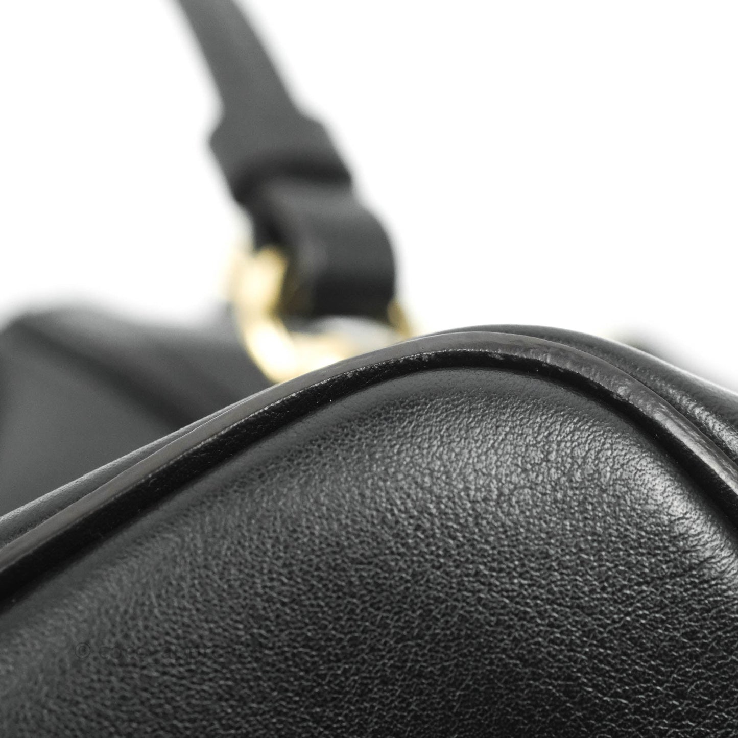 Chloé Small Faye Backpack Black Suede Calfskin