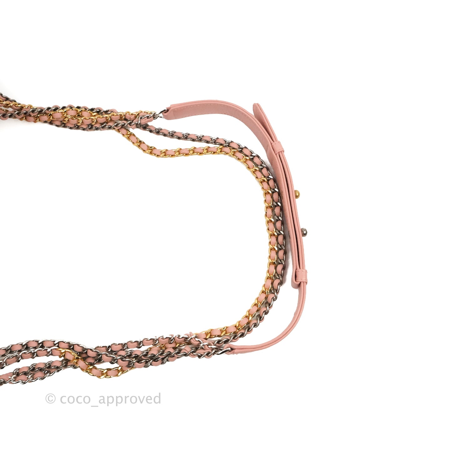Chanel Small Gabrielle Hobo Quilted Pink Aged Calfskin