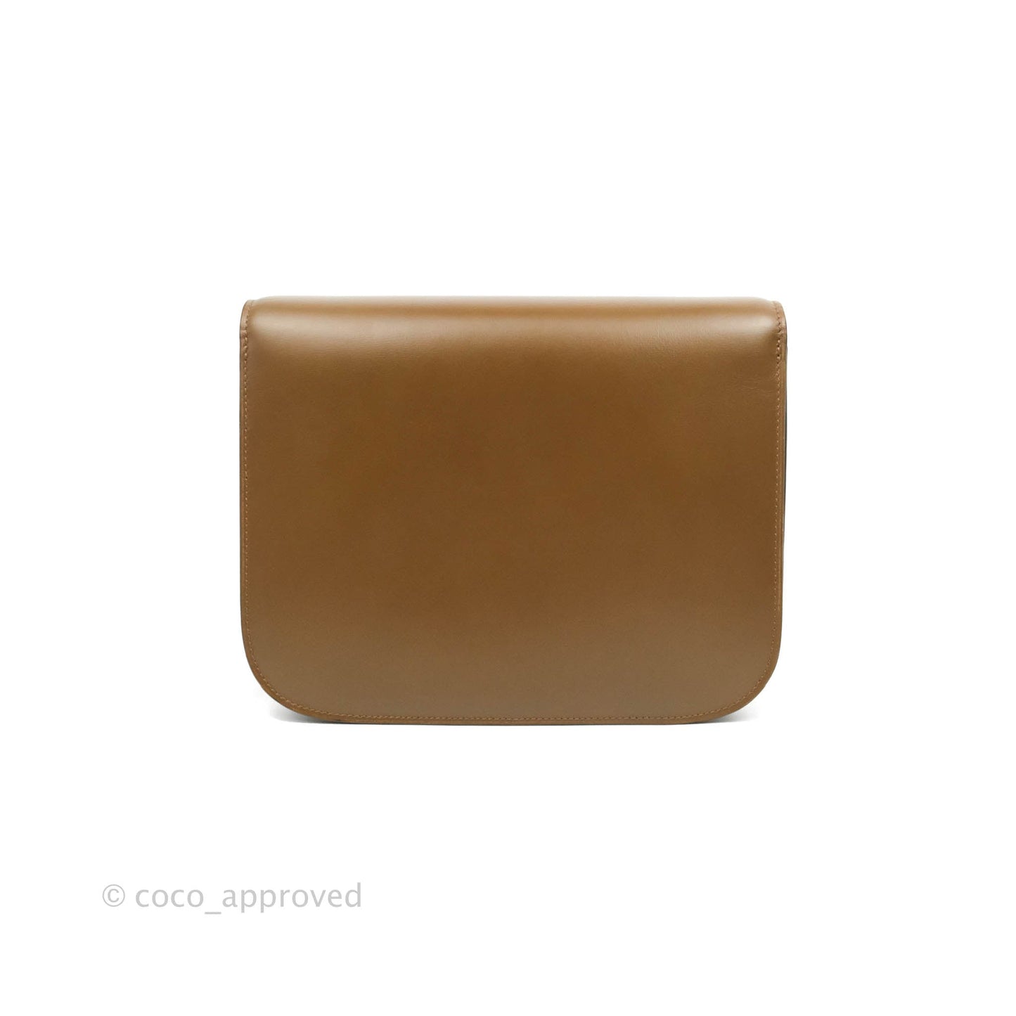 Celine Medium Classic Box Flap Caramel Calfskin