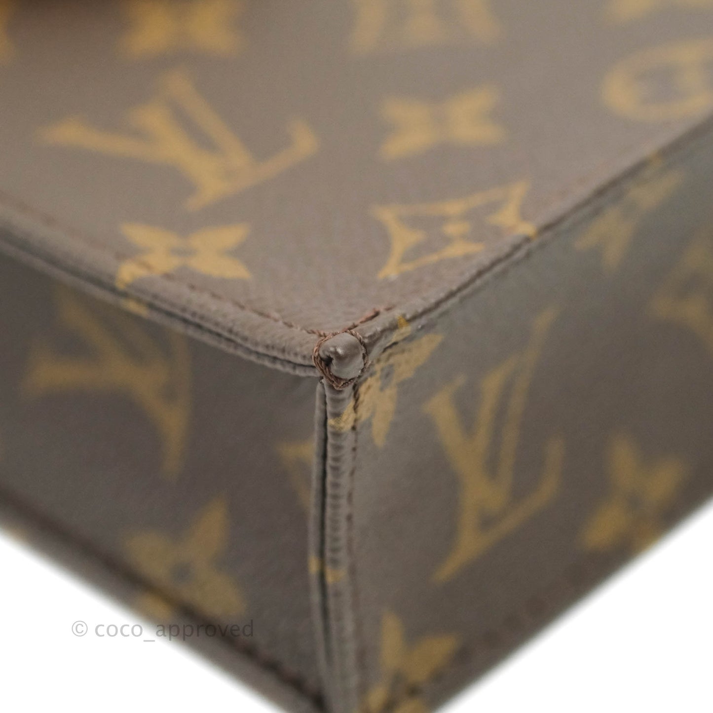 Louis Vuitton Monogram Canvas Petit Sac Plat bag