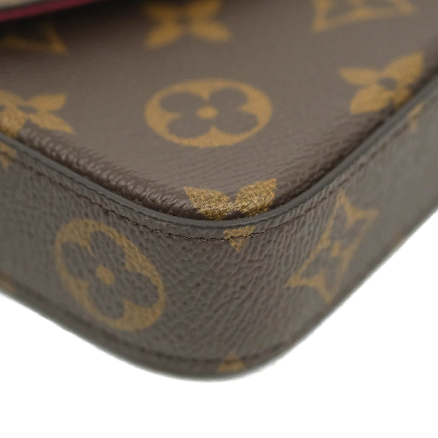 Louis Vuitton Félicie Pochette Monogram Canvas Fuchsia Pink