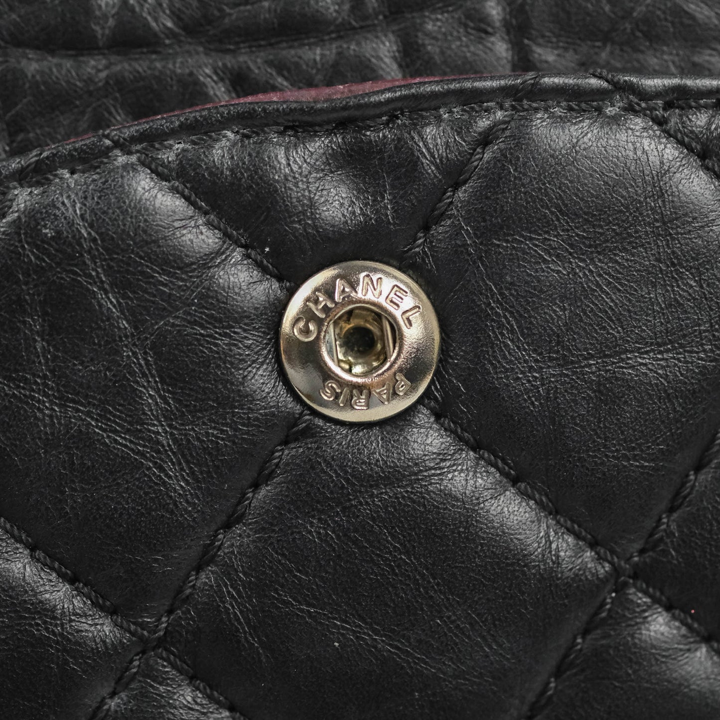 Chanel Reissue 226 Quilted Flap Black Aged Calfskin Ruthenium Hardware