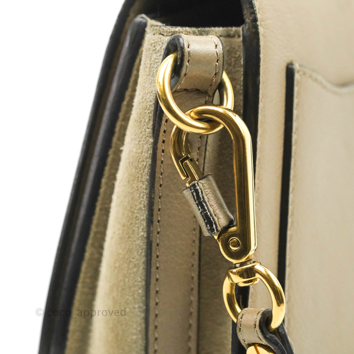 Chloé Medium Nile Crossbody Bag Motty Grey Calfskin