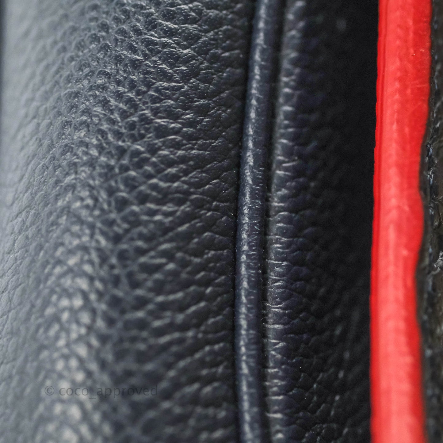 Louis Vuitton Empreinte Pochette Metis Marine Rouge
