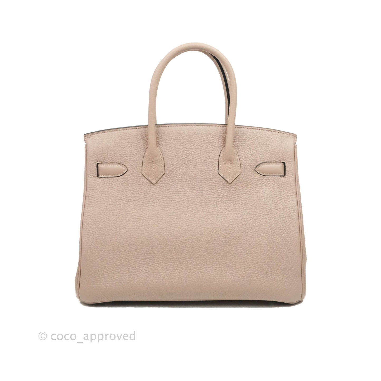 Hermès Birkin 30 Glycine Clemence Palladium Hardware