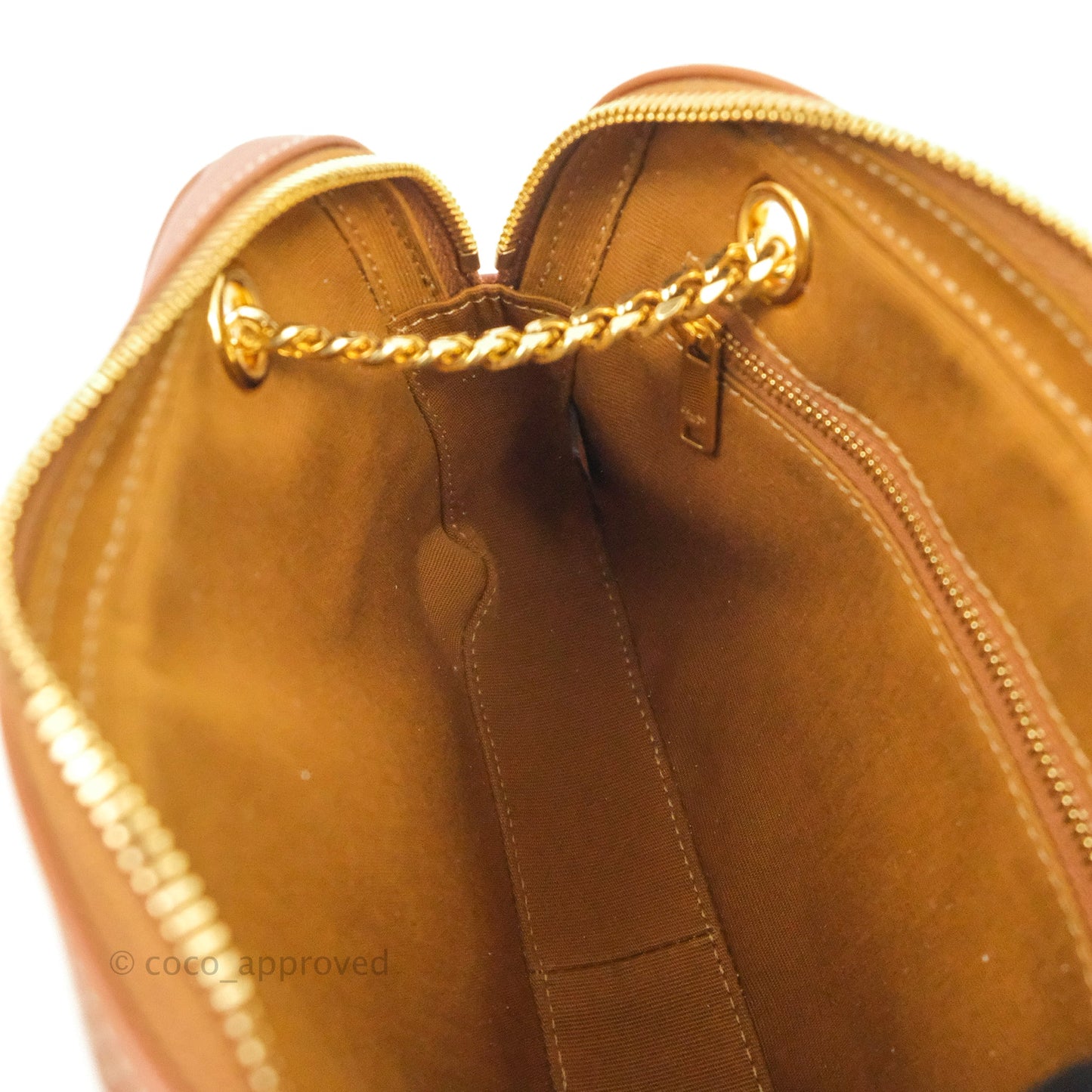 Celine Small Patapans in Triomphe Canvas Tan