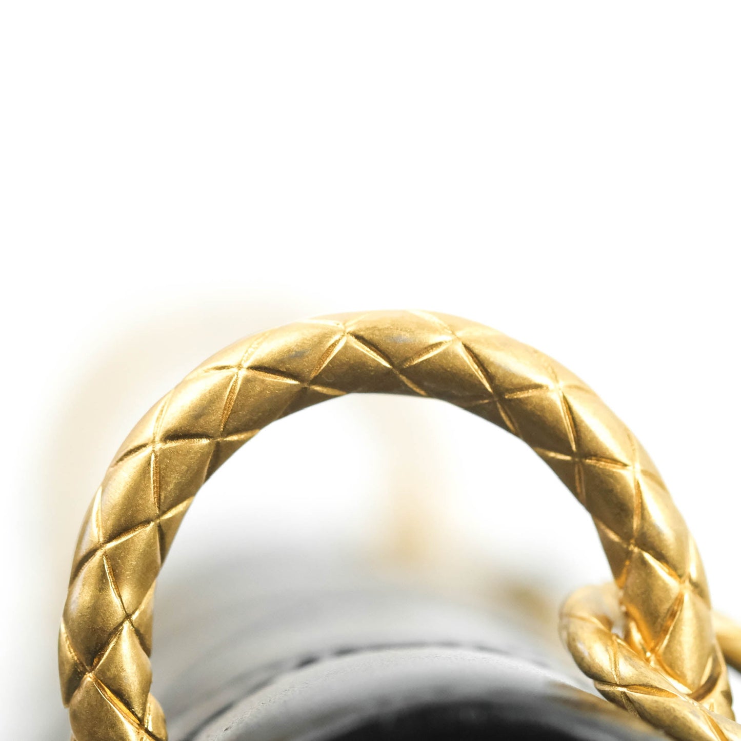Chanel Mini Flap Bag Black Calfskin Aged Gold Hardware 21B