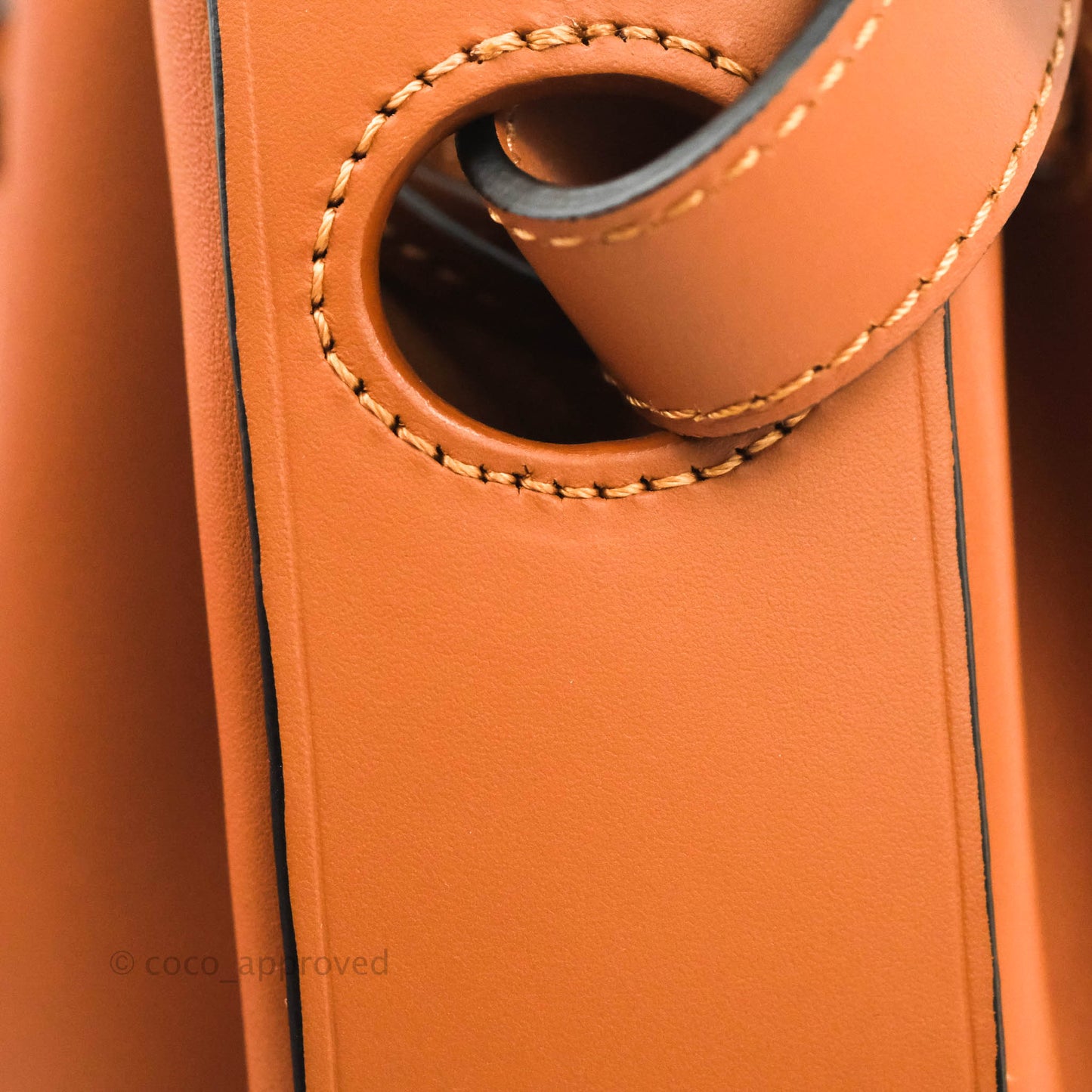 Loewe Small Balloon Bucket Bag Tan Calfskin