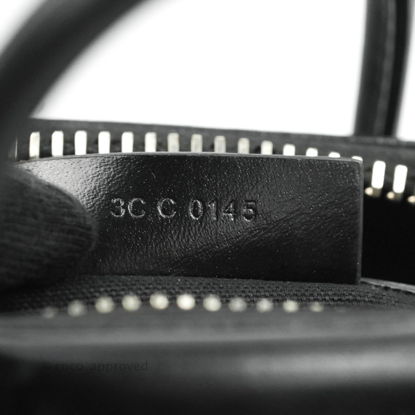Givenchy Antigona Black Glazed Calfskin Silver Hardware
