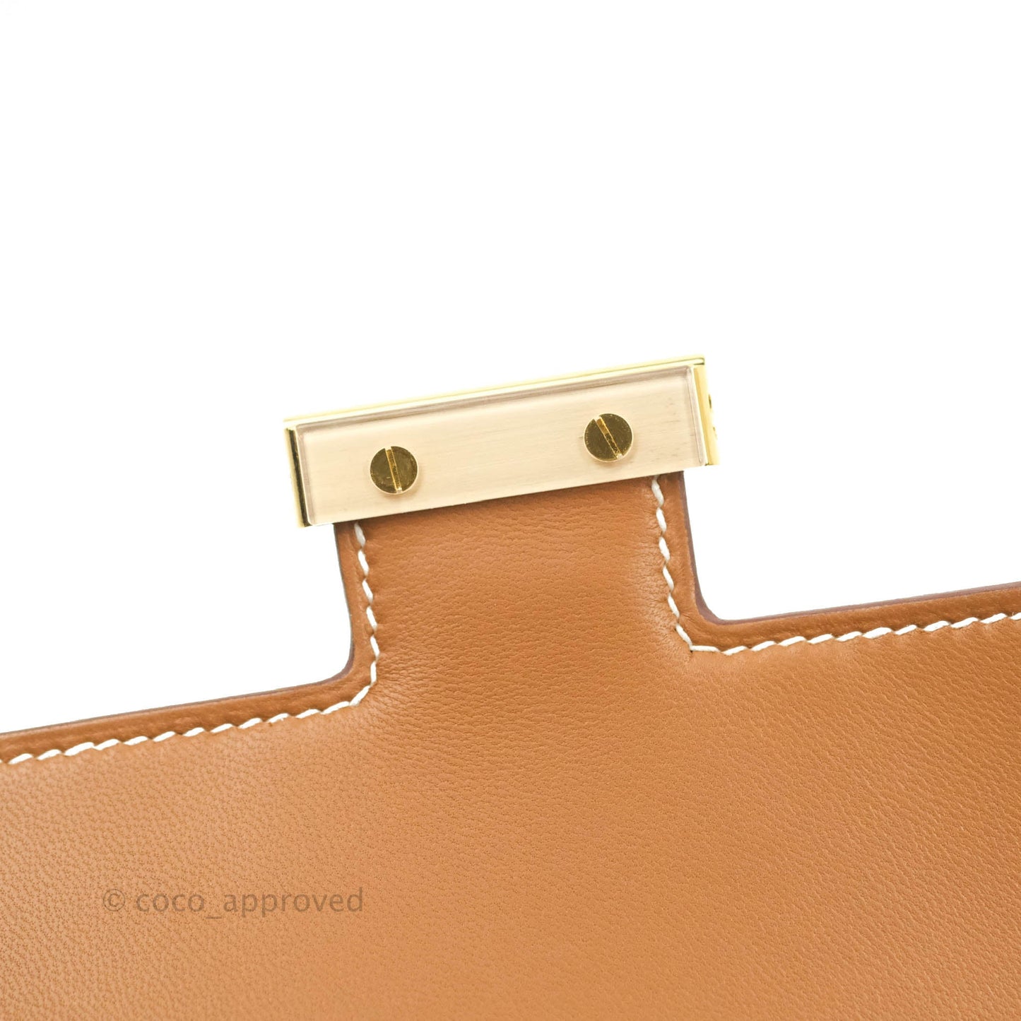 Hermès Constance Mini 18 Gold Epsom Gold Hardware