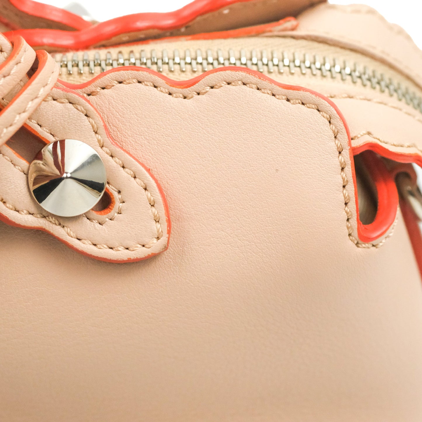 Fendi By The Way Satchel Scalloped Calfskin