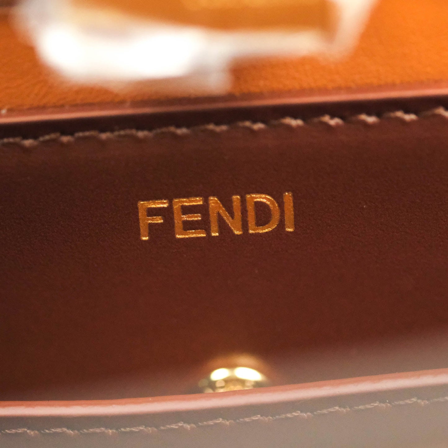 Fendi Peekaboo Iseeu East-west Brown