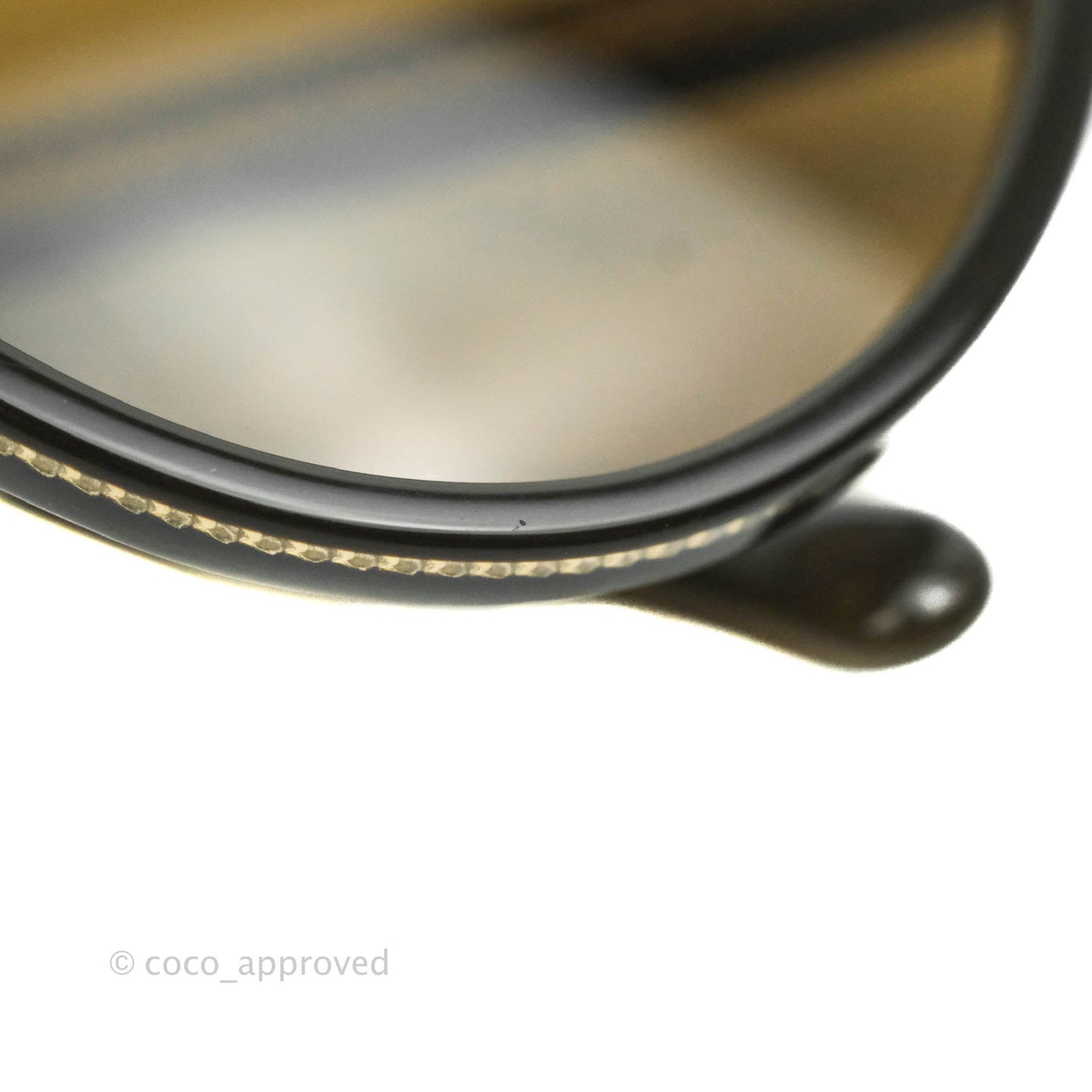 Chanel Pantos Brown Polarized Sunglasses