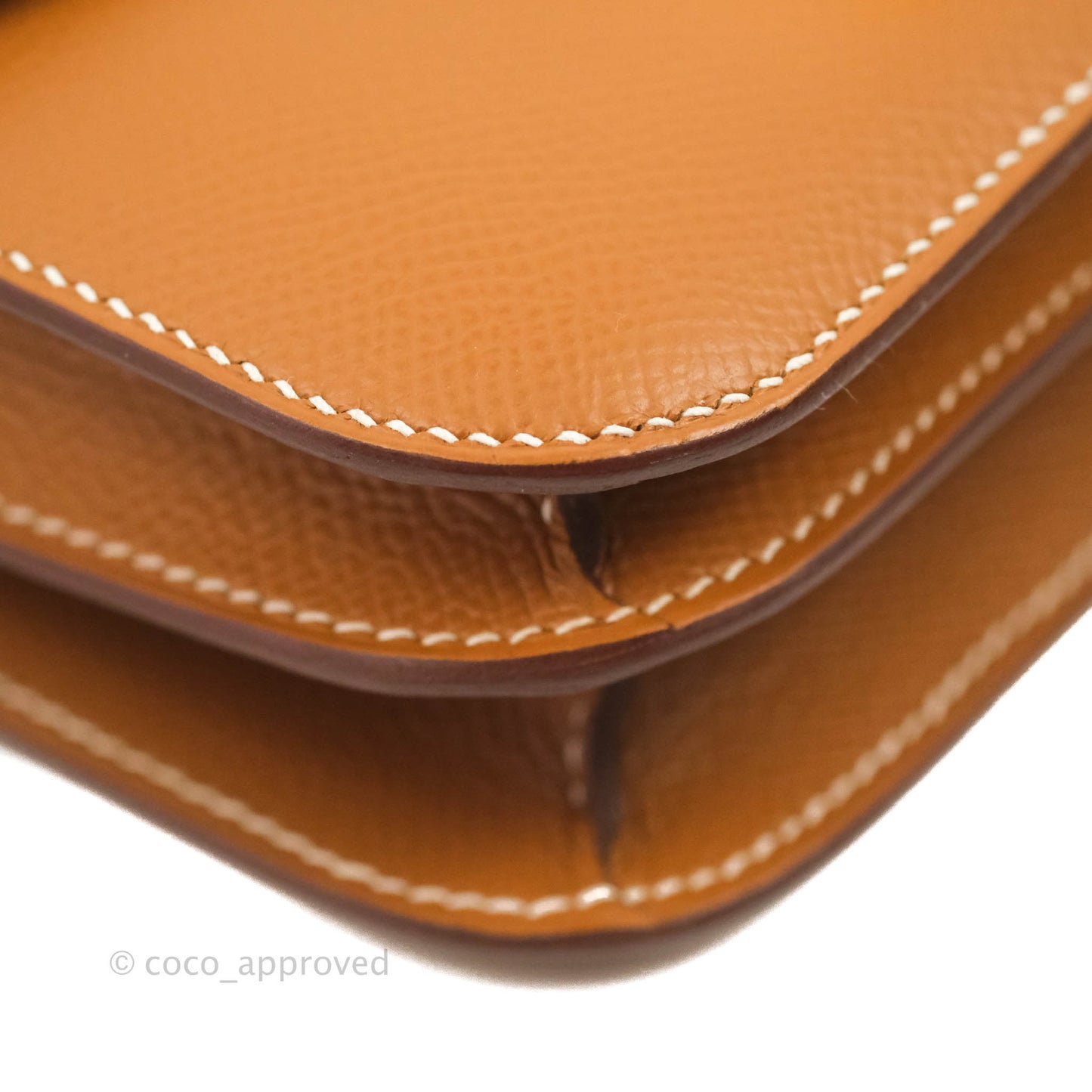 Hermès Constance Mini 18 Gold Epsom Gold Hardware