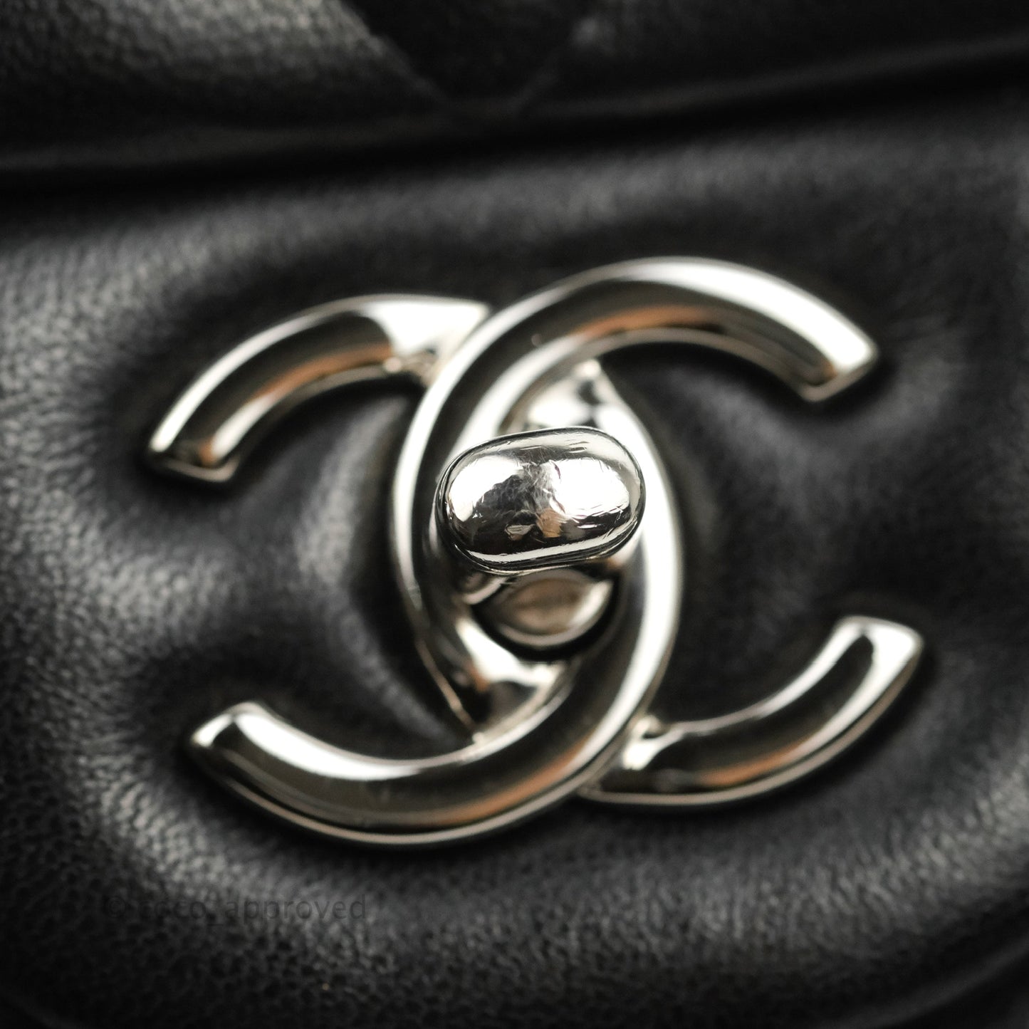 Chanel Jumbo Double Flap Black Lambskin Silver Hardware⁣⁣