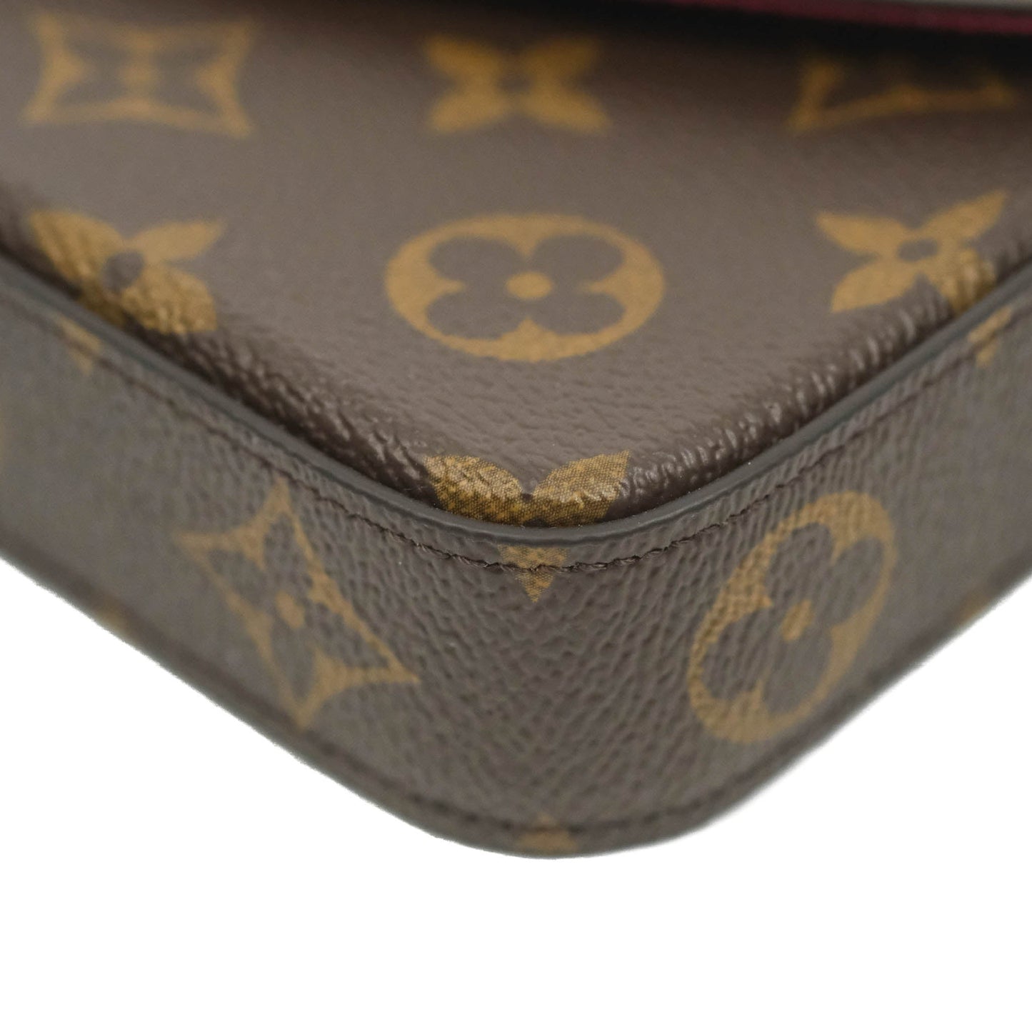 Louis Vuitton Félicie Pochette Monogram Canvas Fuchsia Pink