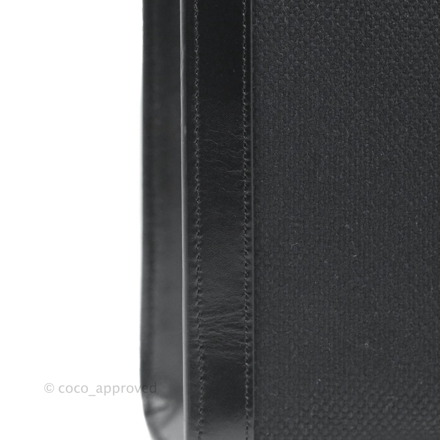 Celine Small Cabas Vertical Tote Black Textlie