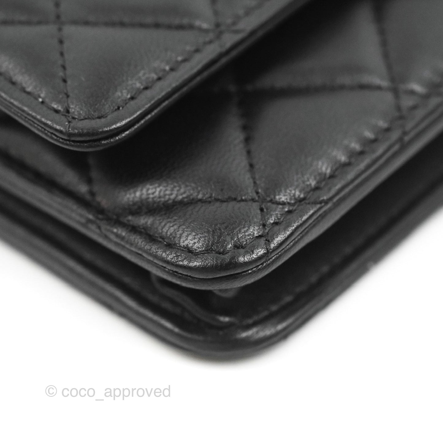 Chanel Trendy CC WOC Black Lambskin So Black Hardware