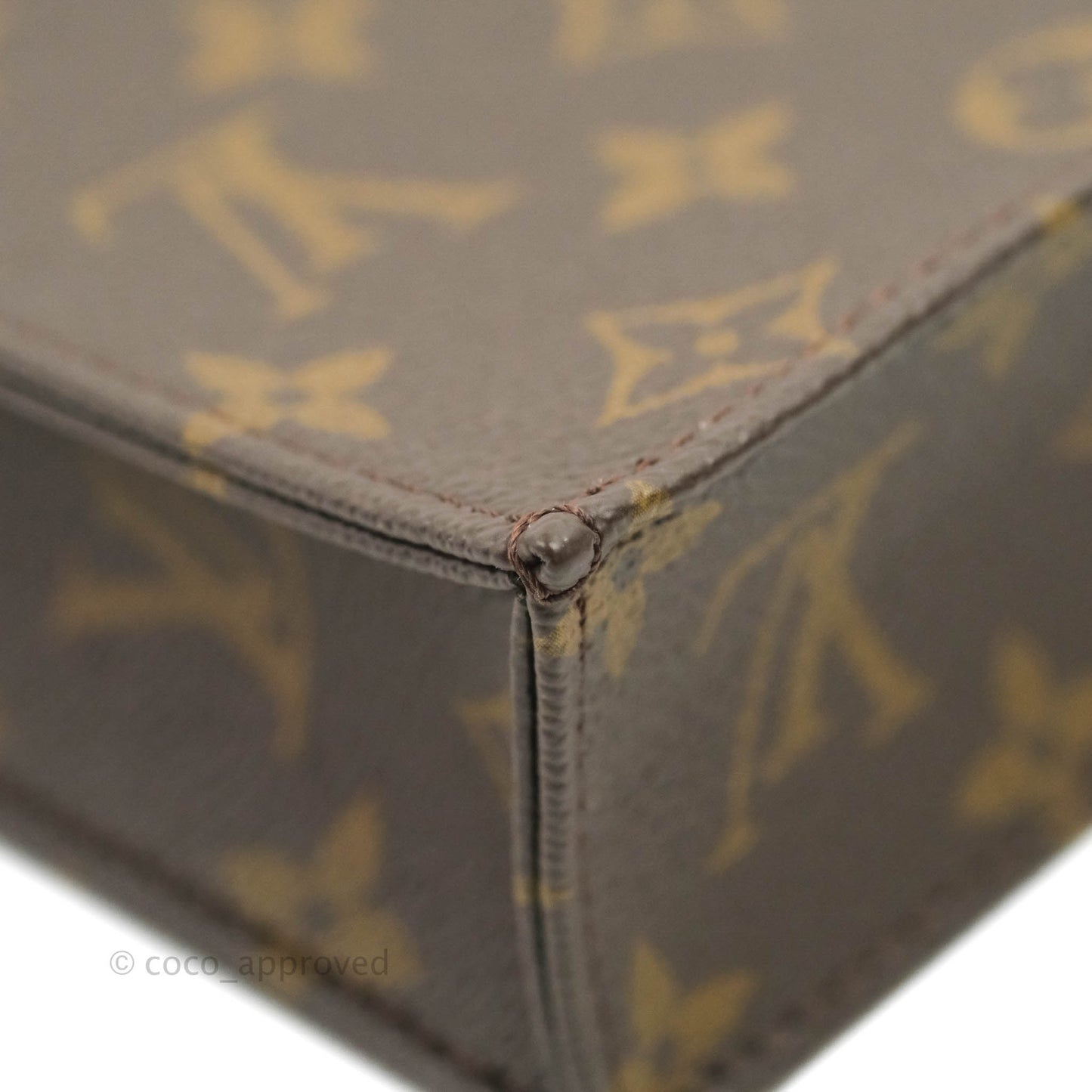 Louis Vuitton Monogram Canvas Petit Sac Plat bag