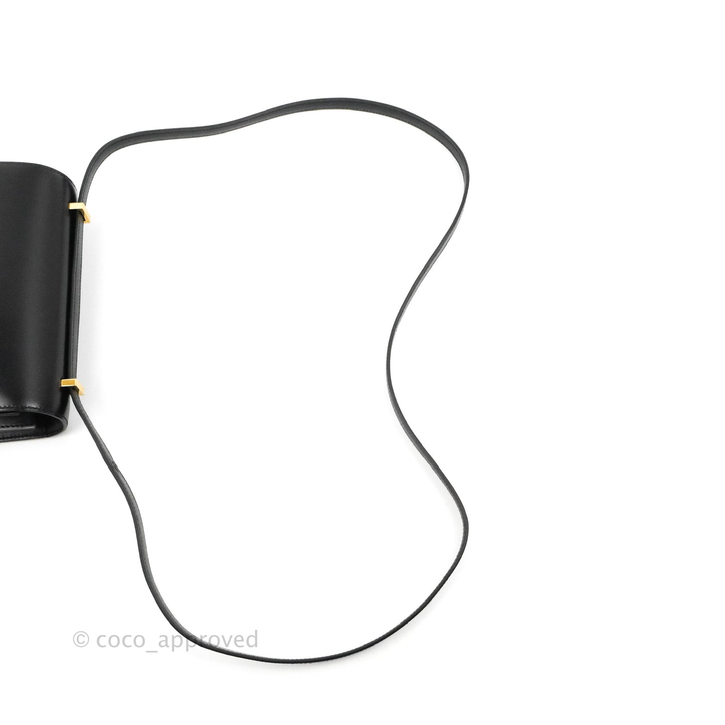 Hermès Constance Mini 18cm Black Box Leather Gold Hardware