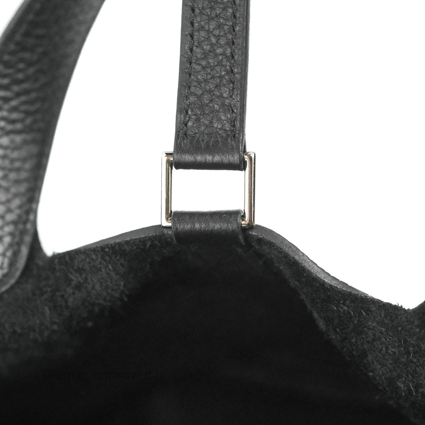 Hermès Picotin Lock 18 PM Black Taurillon Clemence Palladium Hardware