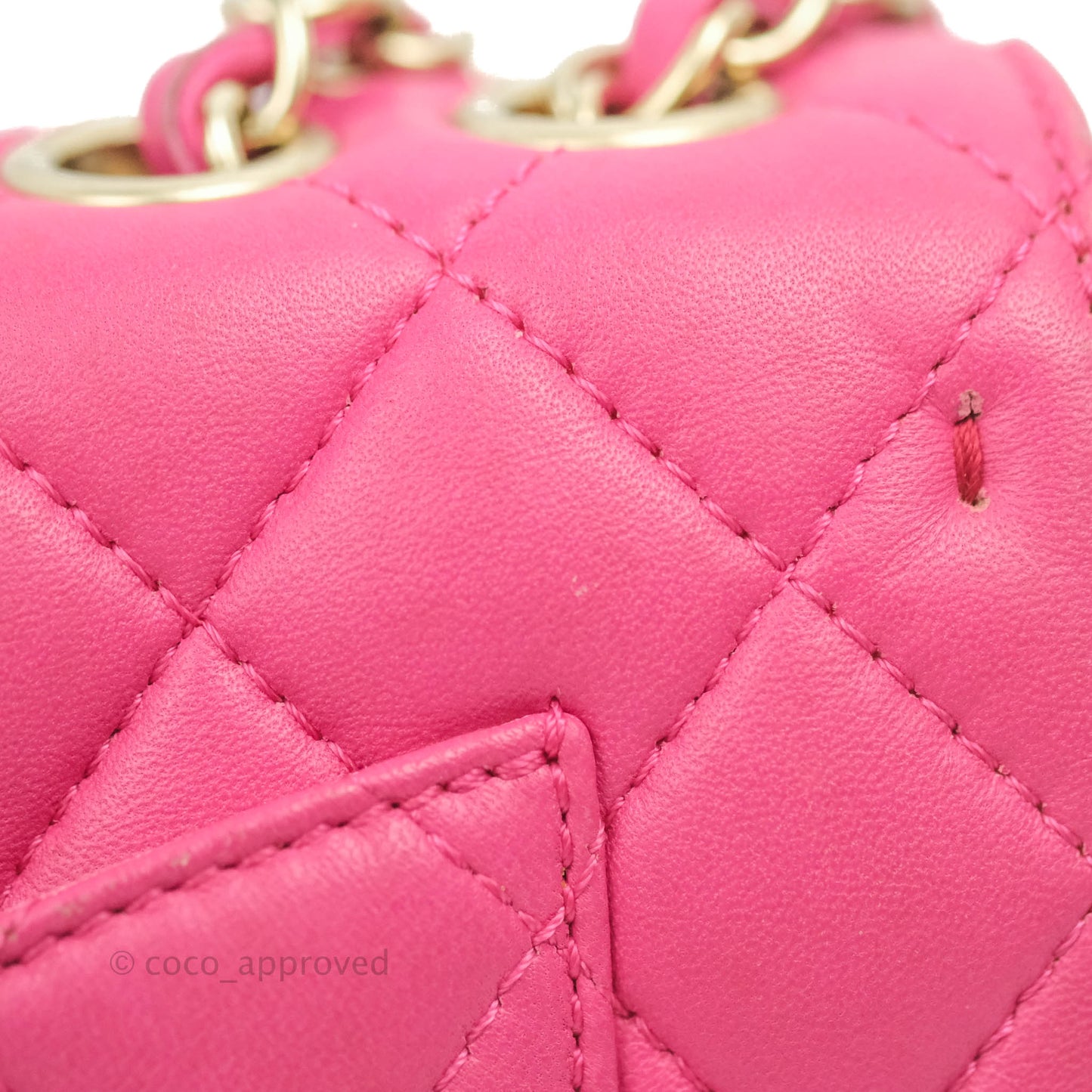 Chanel Quilted Small Flap Pink Lambskin Matte Gold Hardware