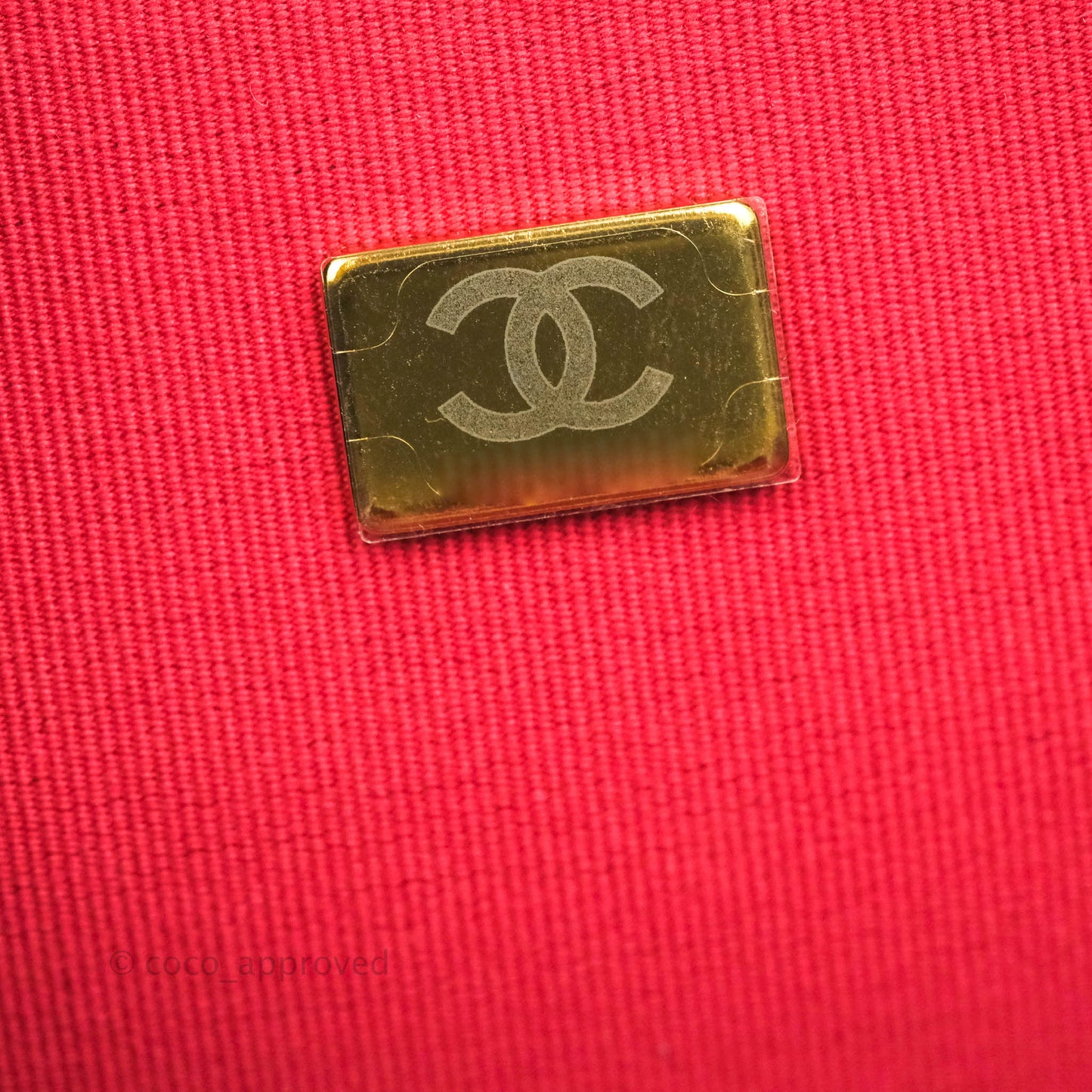 Chanel Quilted Small Like The Wallet Flap Black Caviar Light Gold Hardware 22C