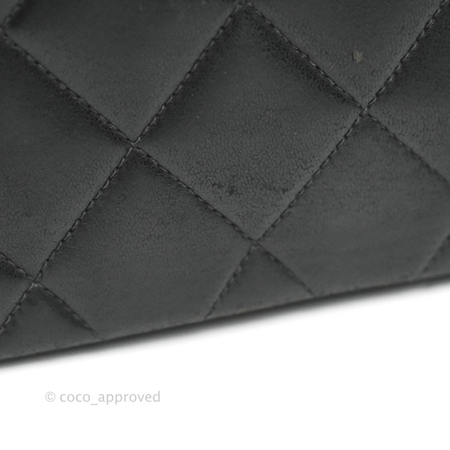 Chanel Vintage Small Classic Diana Flap Bag Black Lambskin 24K Gold Hardware