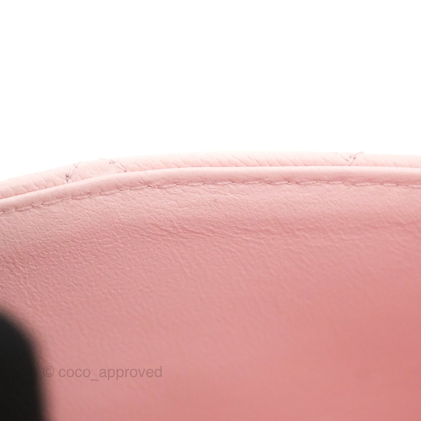 Chanel Small S/M Classic Quilted Flap Pink Caviar Gold Hardware 22S