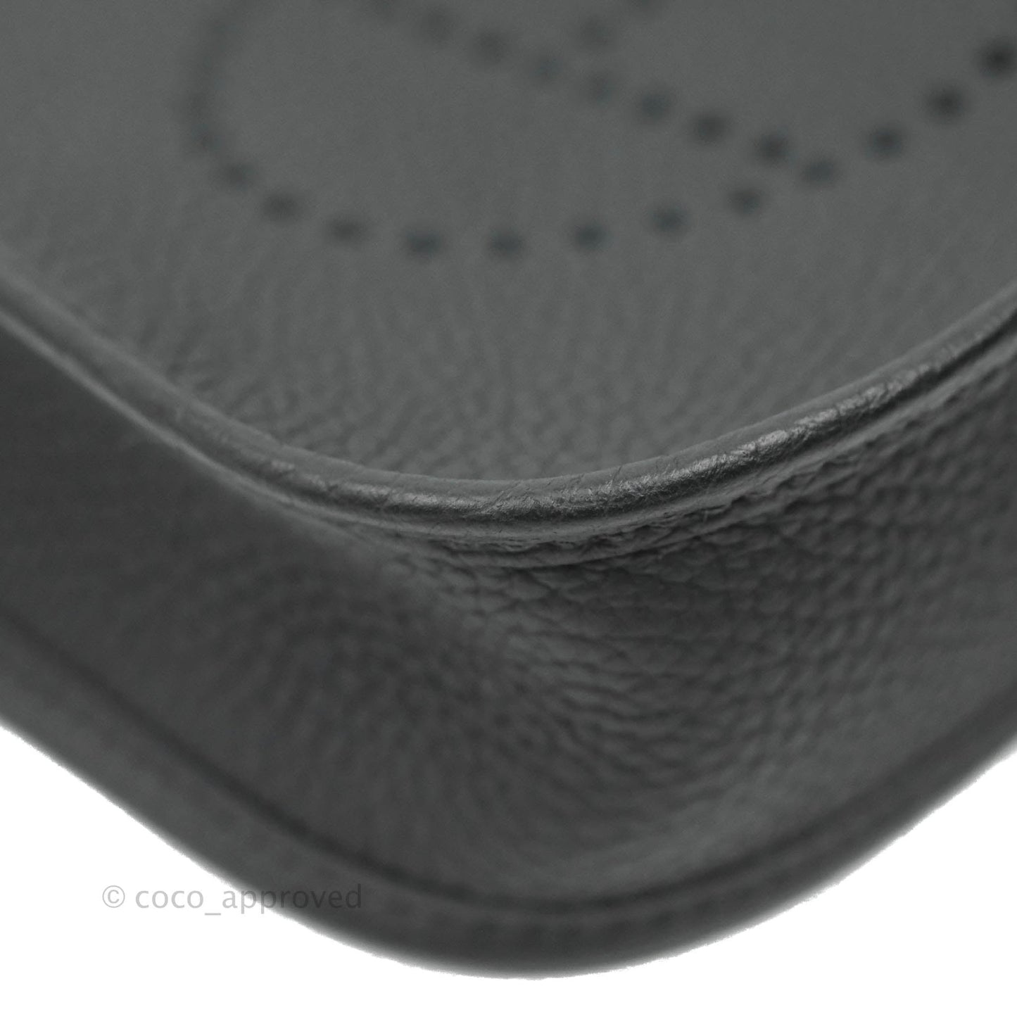 Hermès Clemence Mini Evelyne TPM Black Gold Hardware