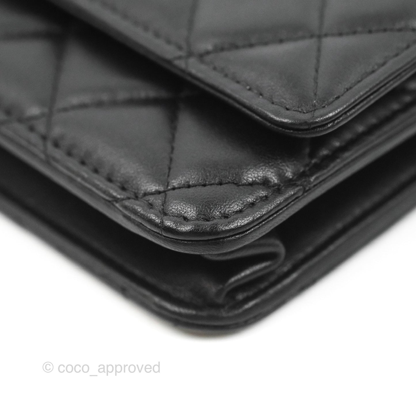 Chanel Trendy CC WOC Black Lambskin So Black Hardware