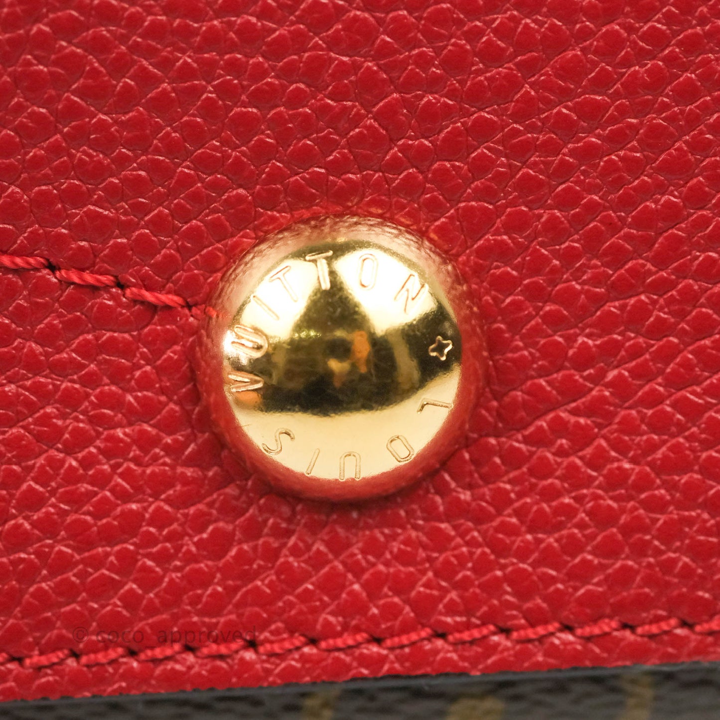 Louis Vuitton Surene MM Red Monogram Canvas