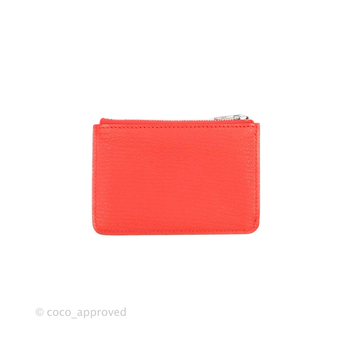 Hermès Roulis Slim Wallet Capucine Palladium Hardware