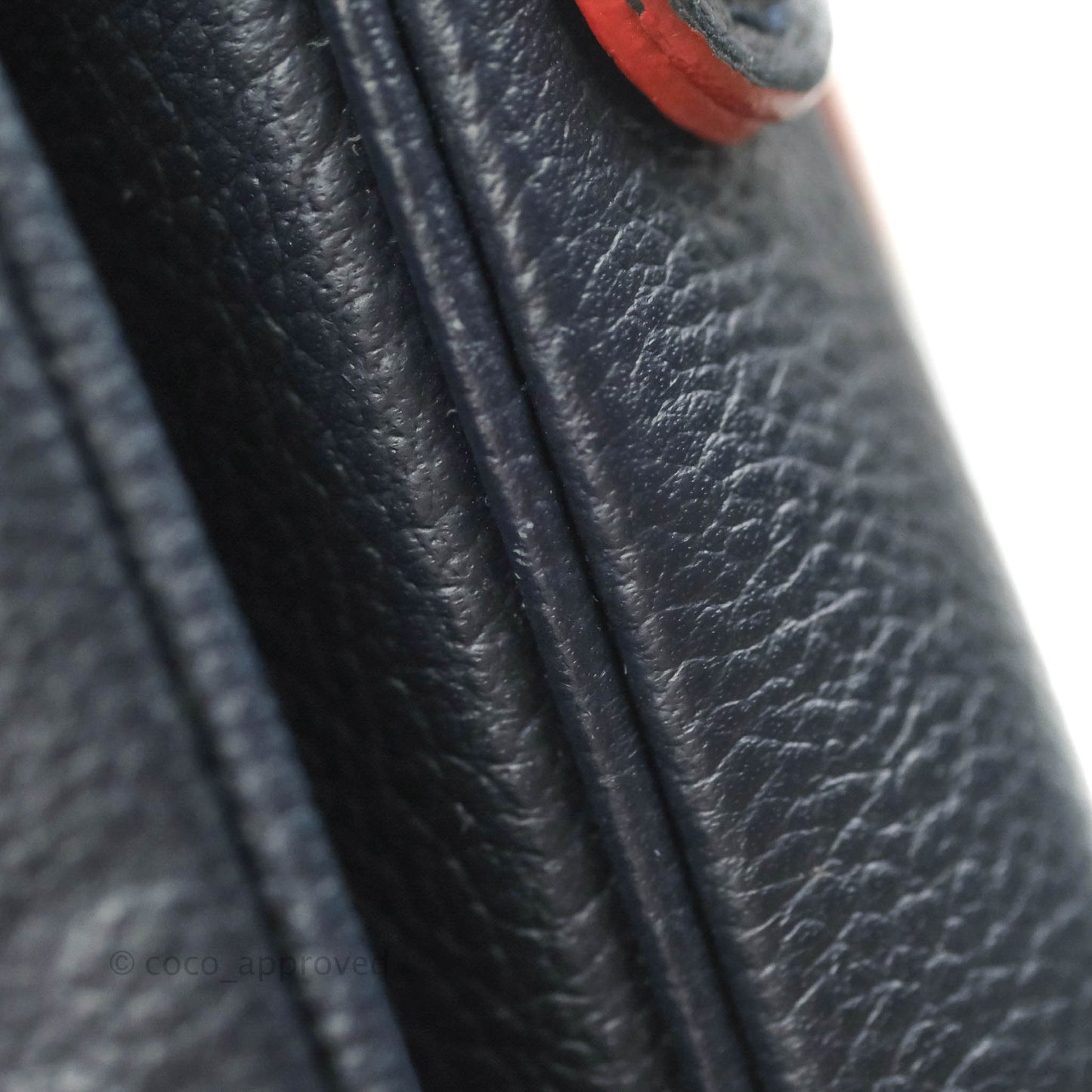 Louis Vuitton Empreinte Pochette Metis Marine Rouge
