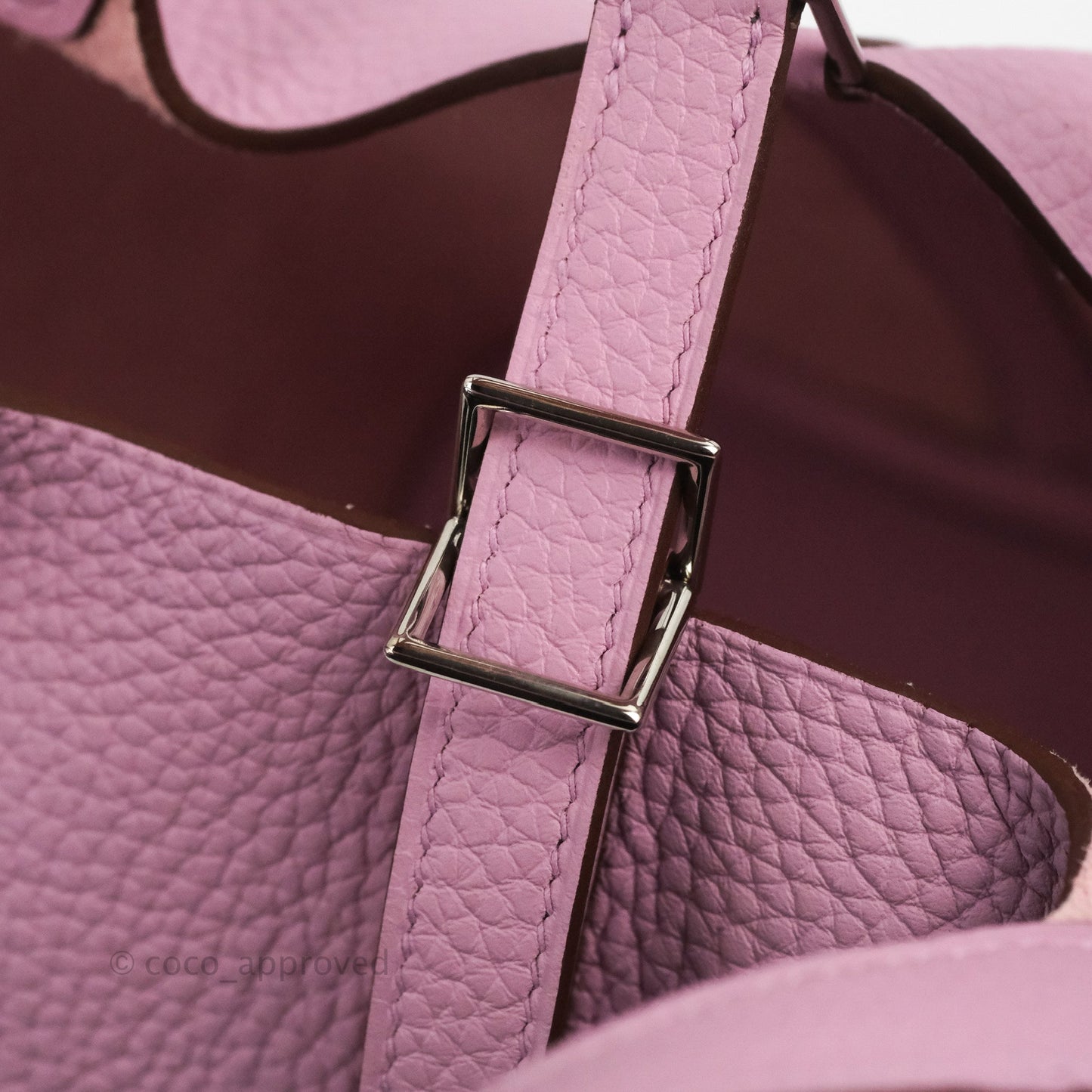 Hermès Picotin Lock 18 Mauve Sylvestre Taurillon Clemence Palladium Hardware