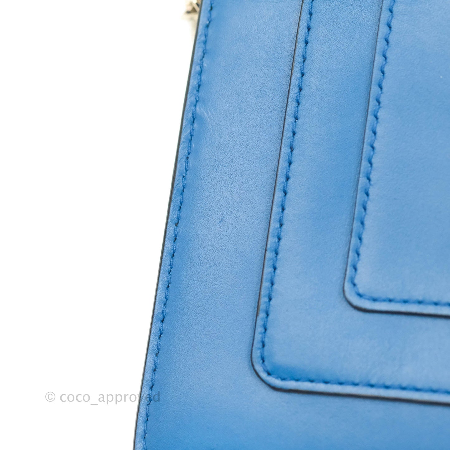 Bvlgari Serpenti Forever Mini Bag in Blue Gold Hardware