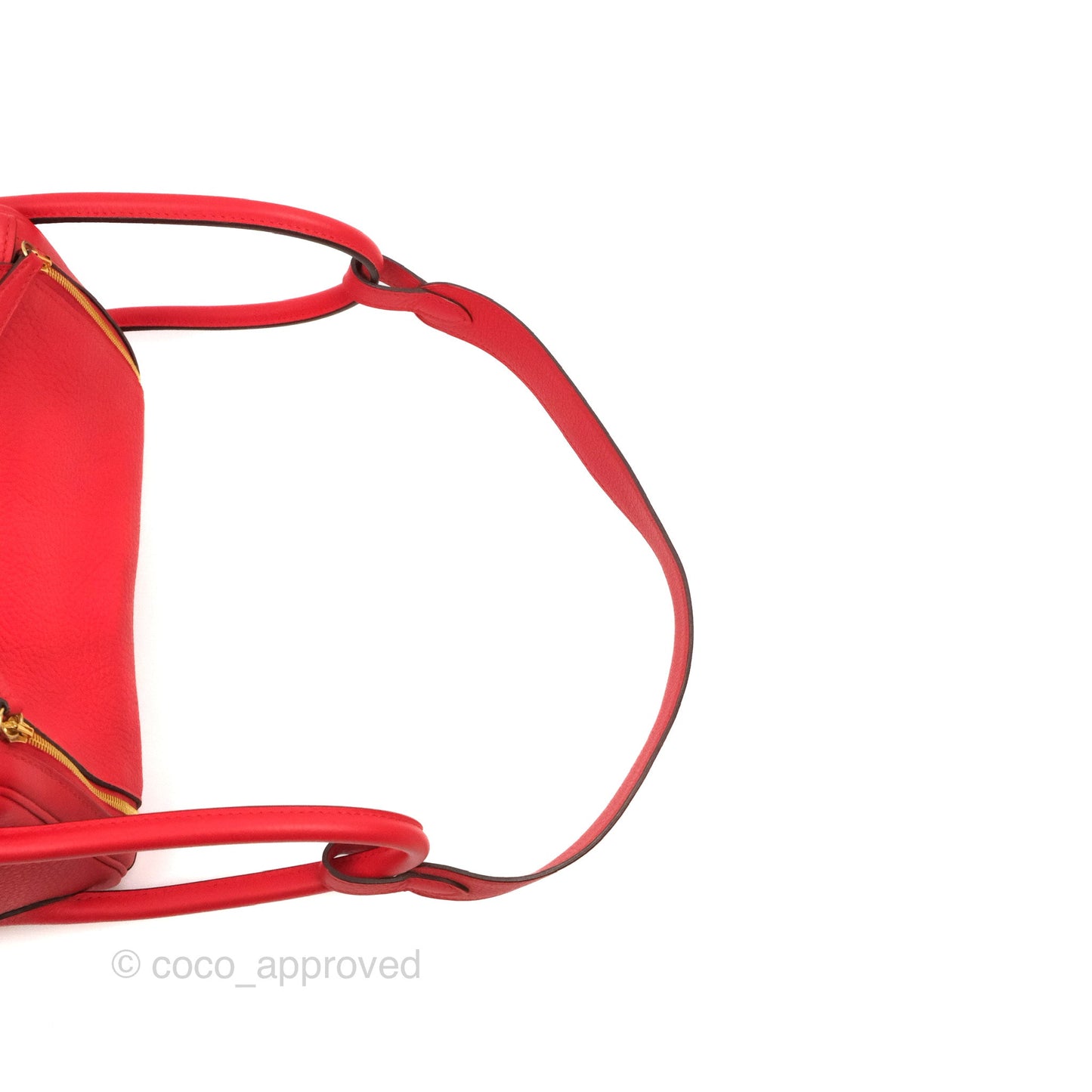 Hermès Lindy 26 Rouge de Coeur Clemence Gold Hardware