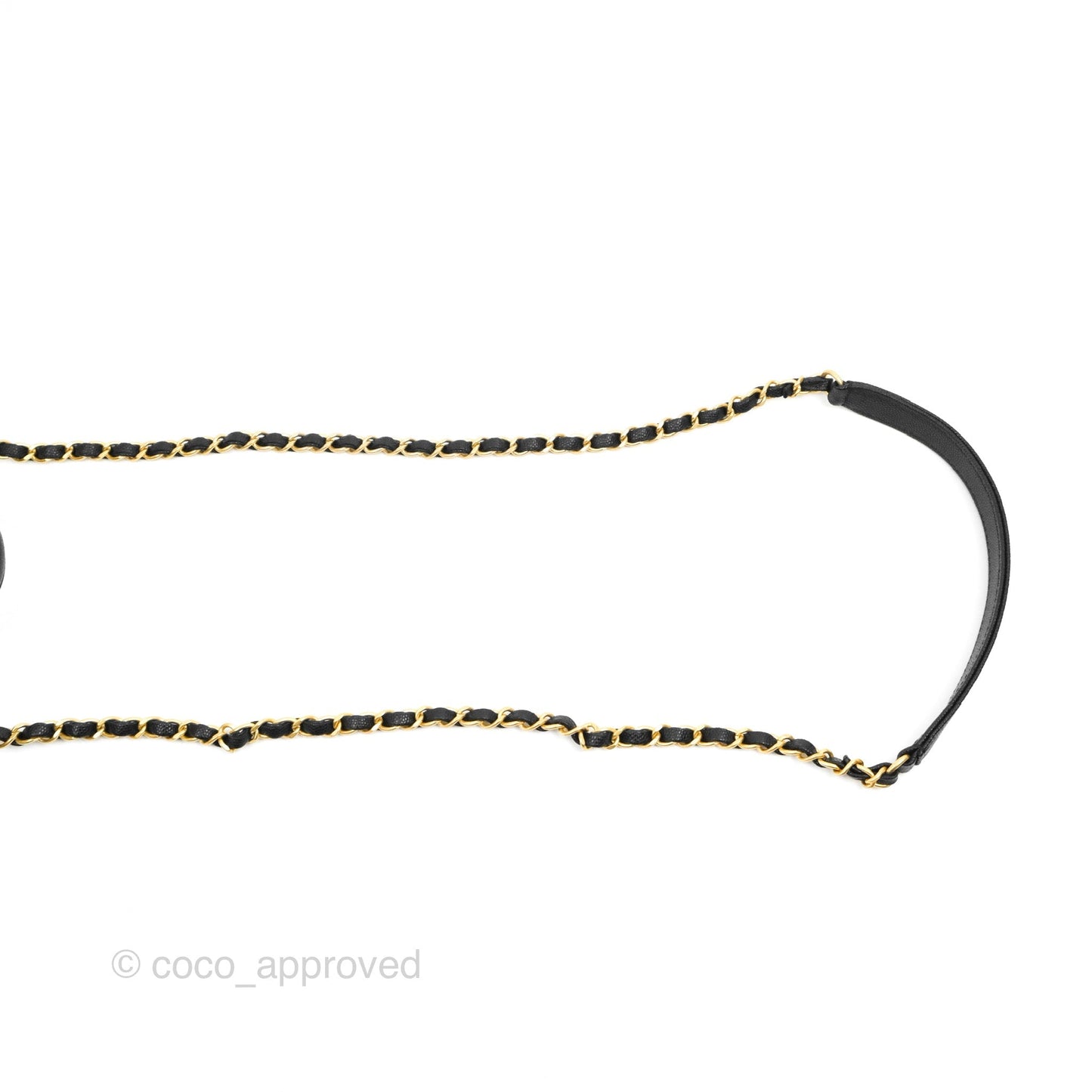 Chanel Mini School Memory Top Handle Flap Bag Black Caviar Aged Gold Hardware