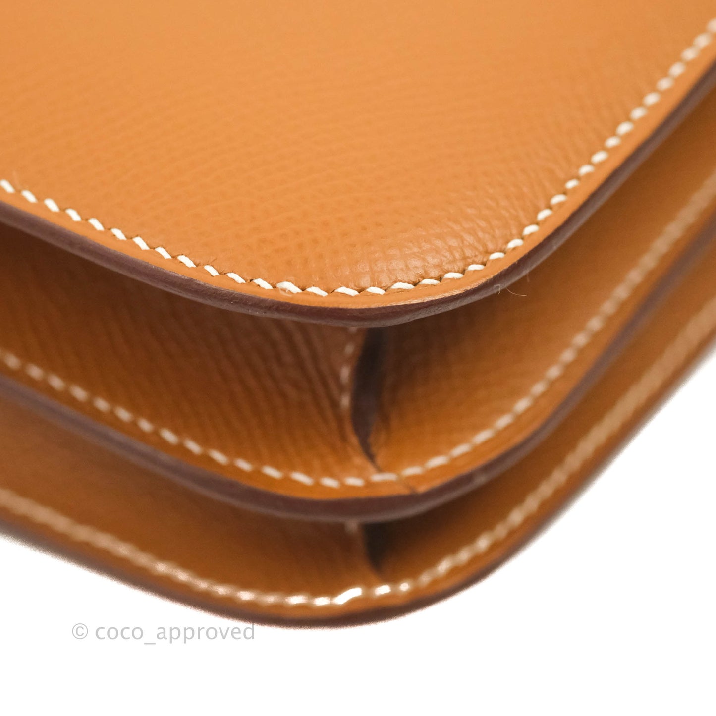 Hermès Constance Mini 18 Gold Epsom Gold Hardware