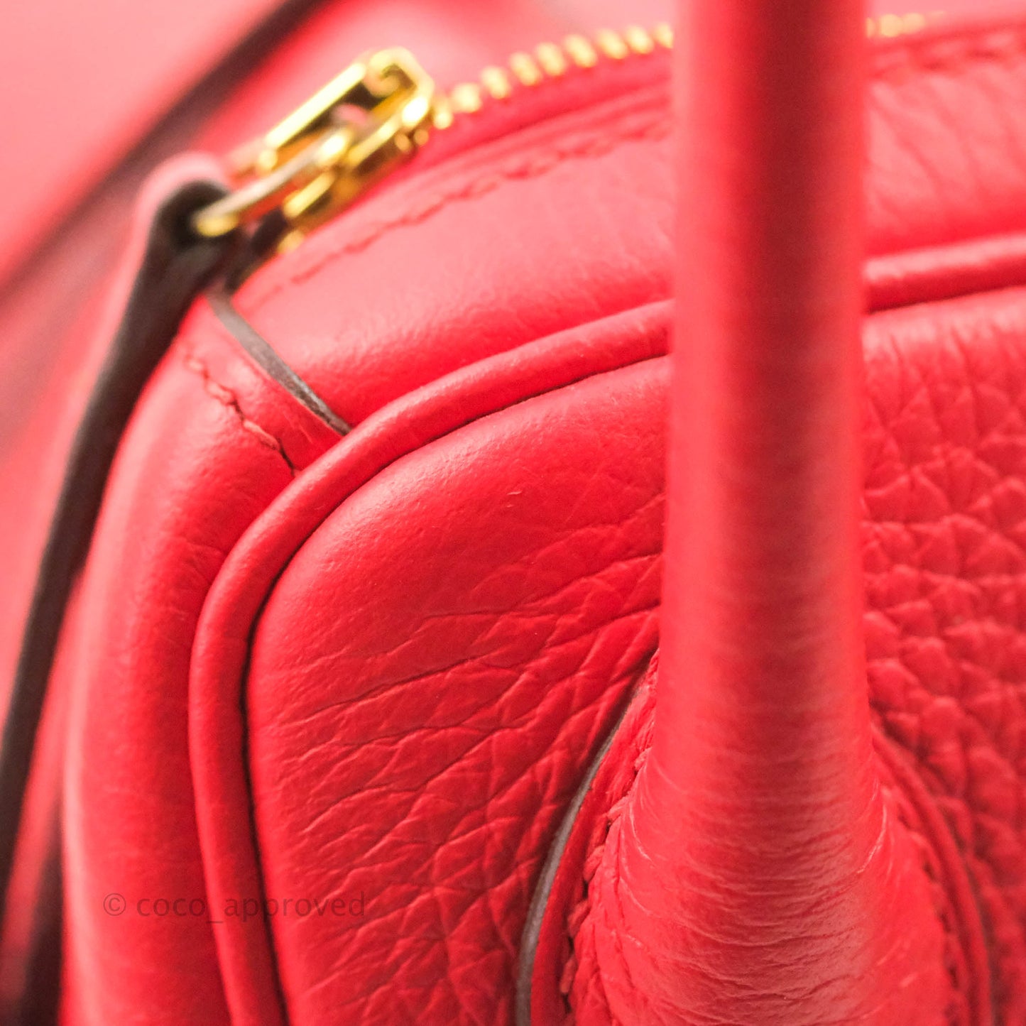 Hermès Lindy 26 Rouge de Coeur Clemence Gold Hardware